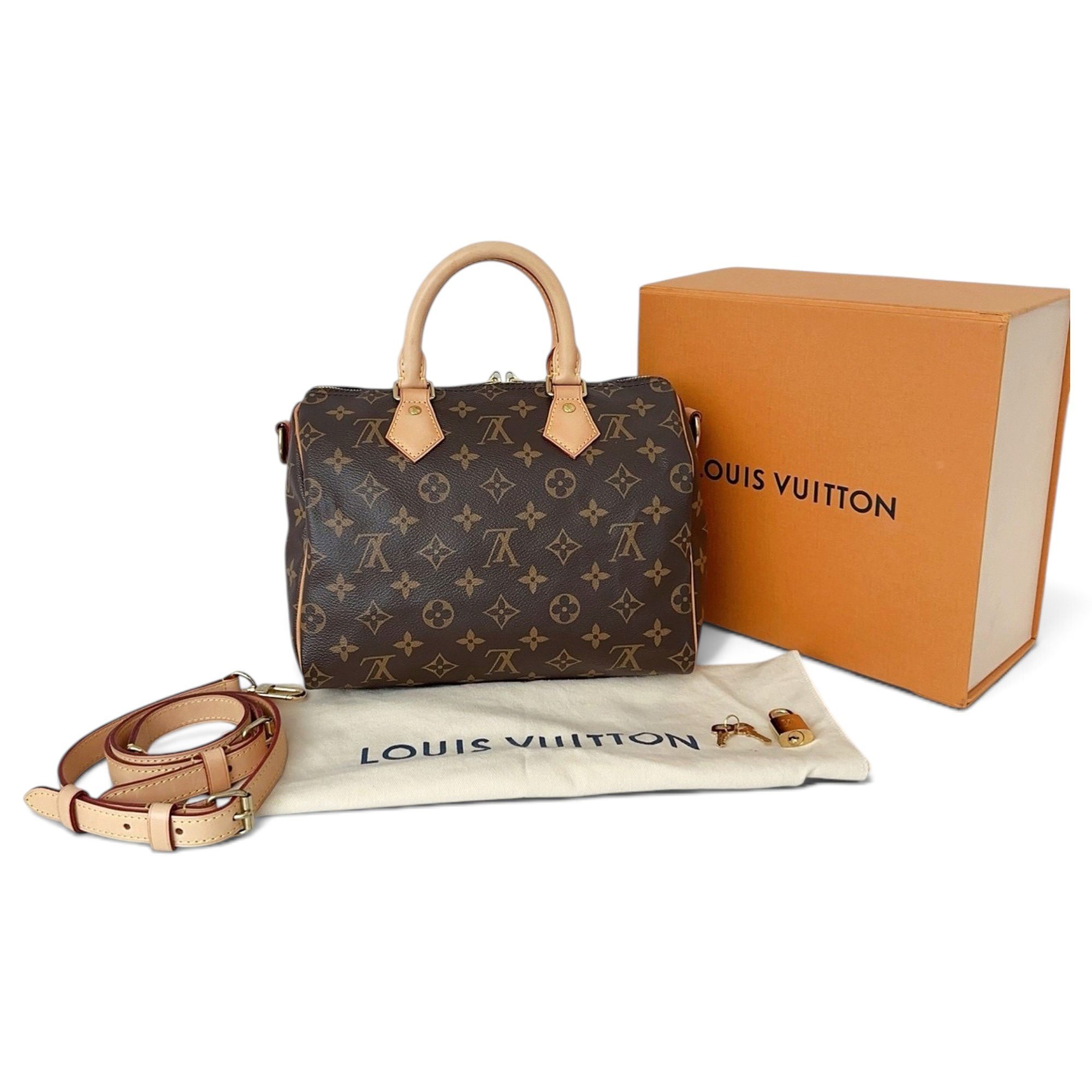 Speedy Bandoulière leather handbag