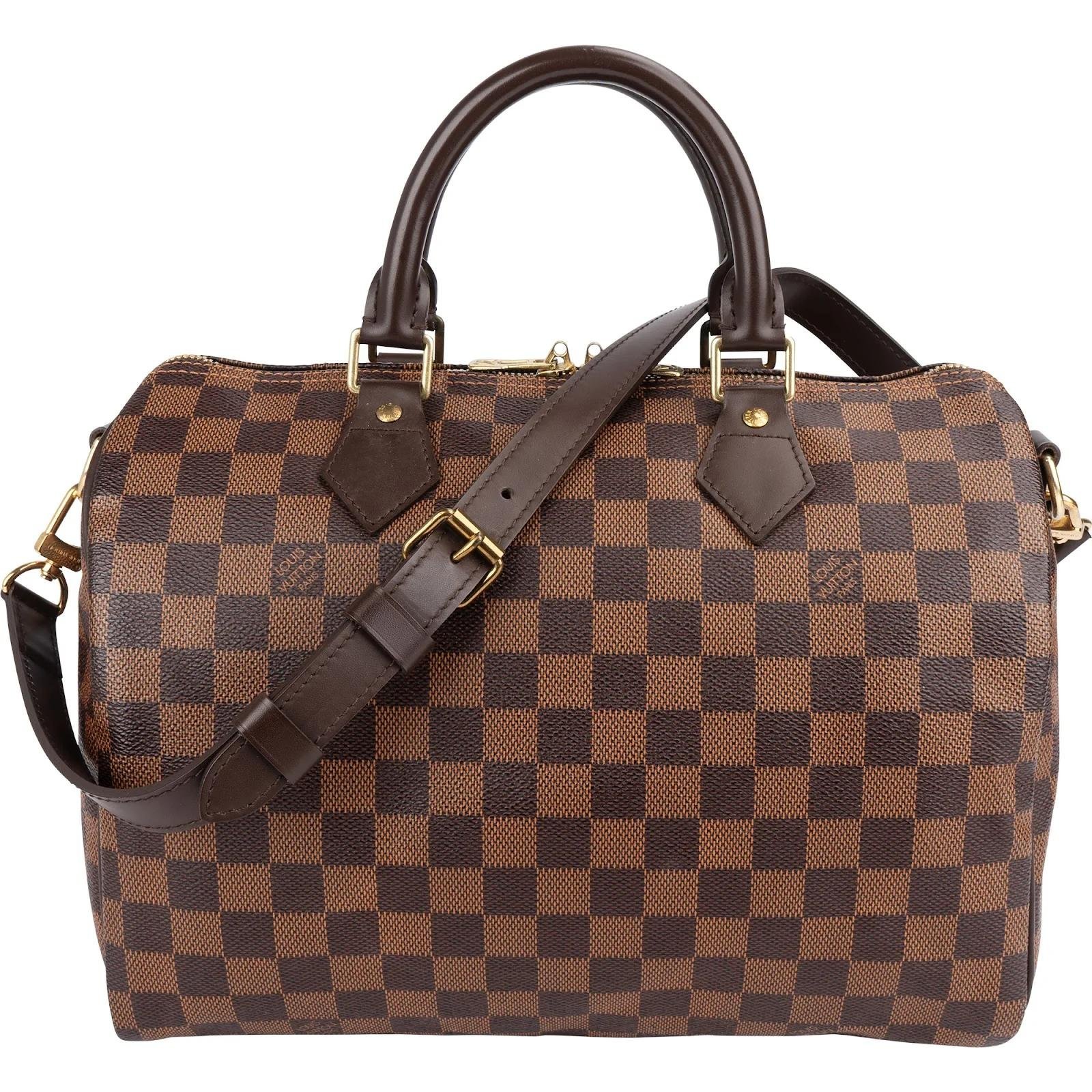 Speedy leather handbag