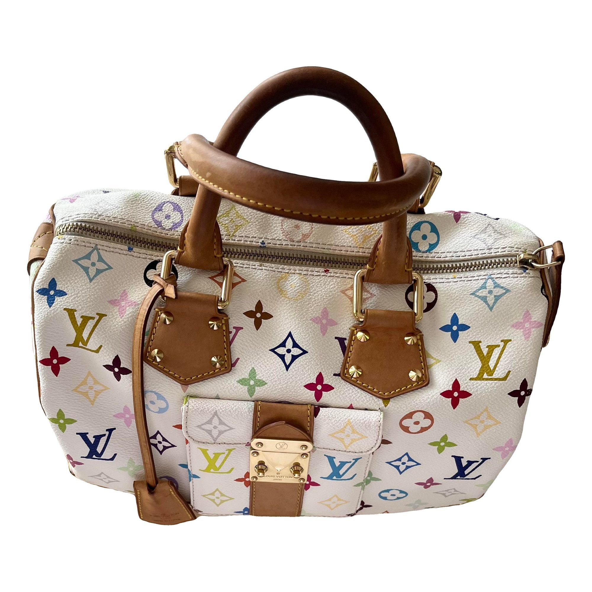 Speedy leather handbag