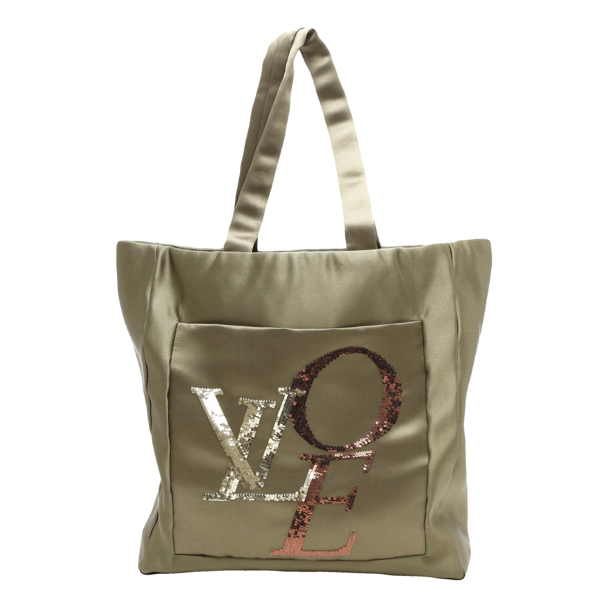 Silk tote