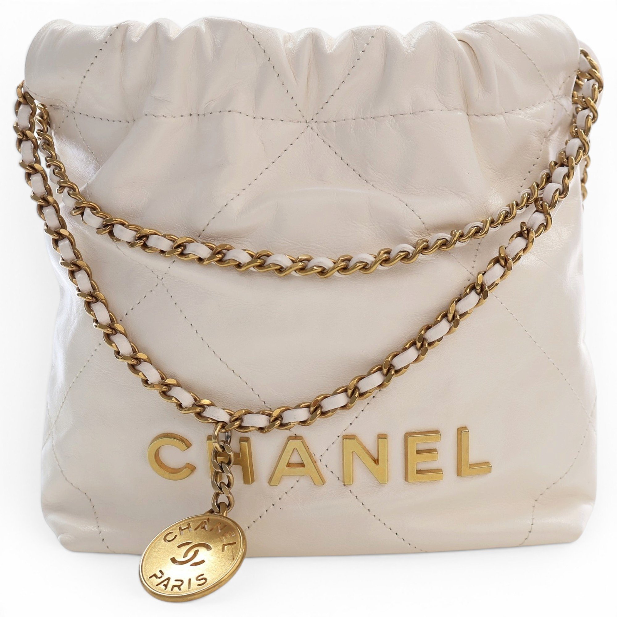 Chanel 22 leather handbag