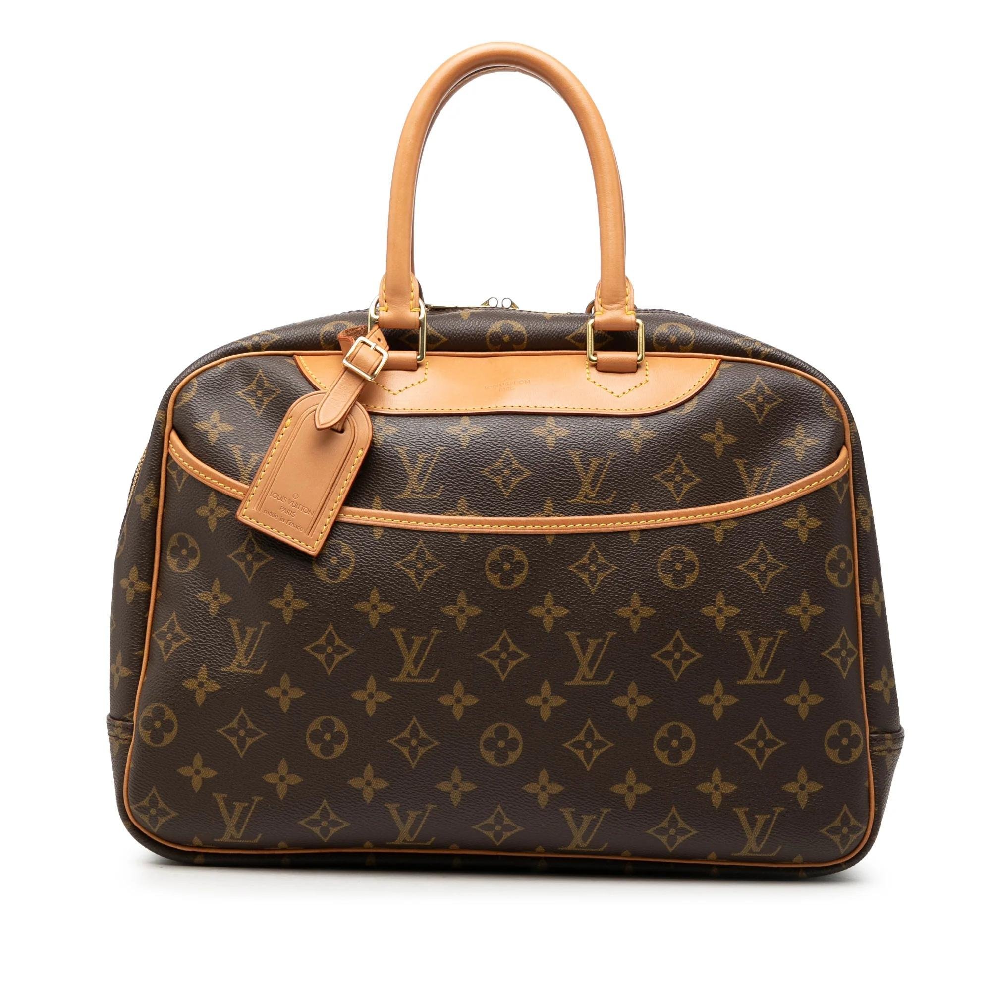 Deauville leather handbag
