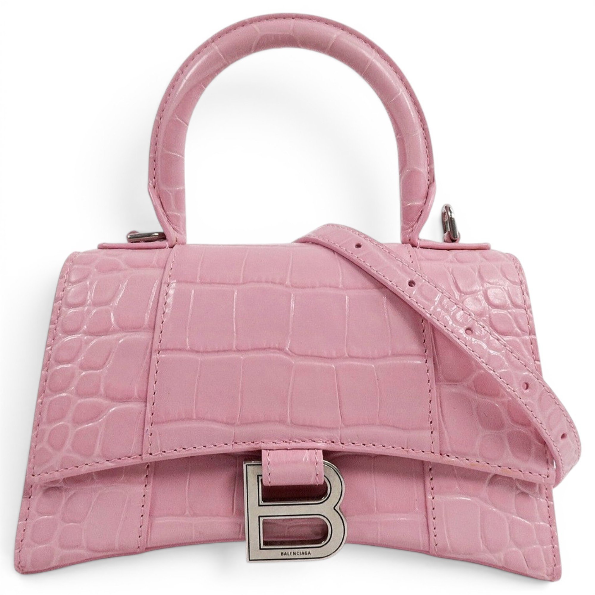 Patent leather handbag