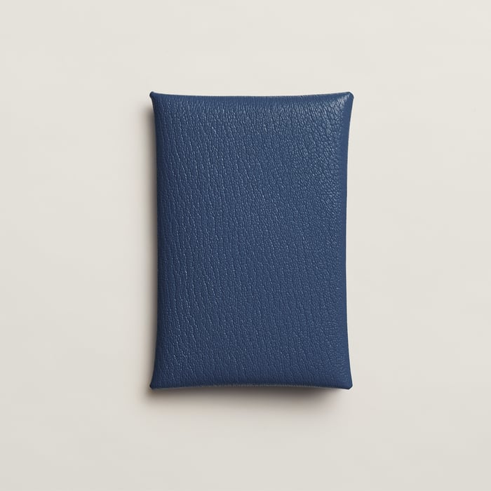 Navy Calvi Card Holder