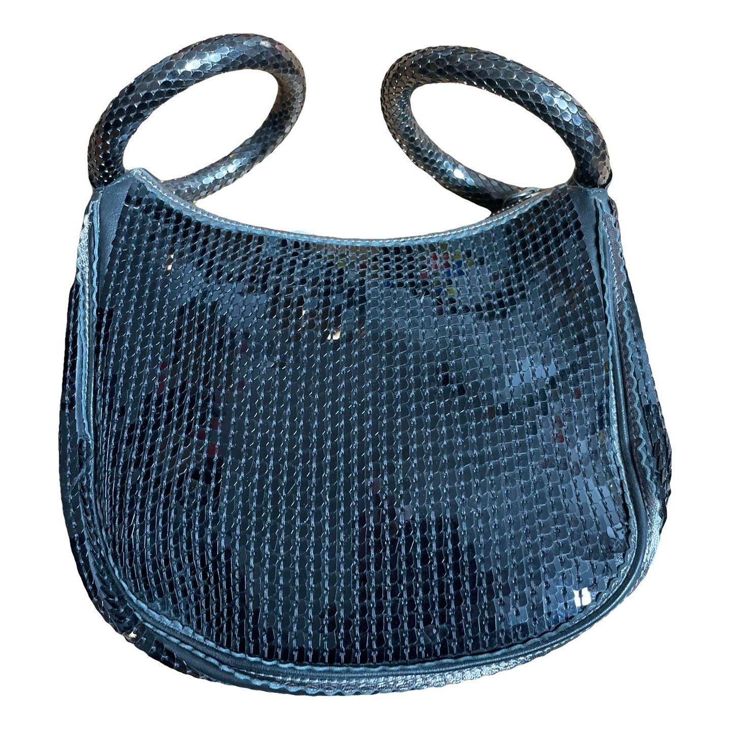 Glitter clutch bag
