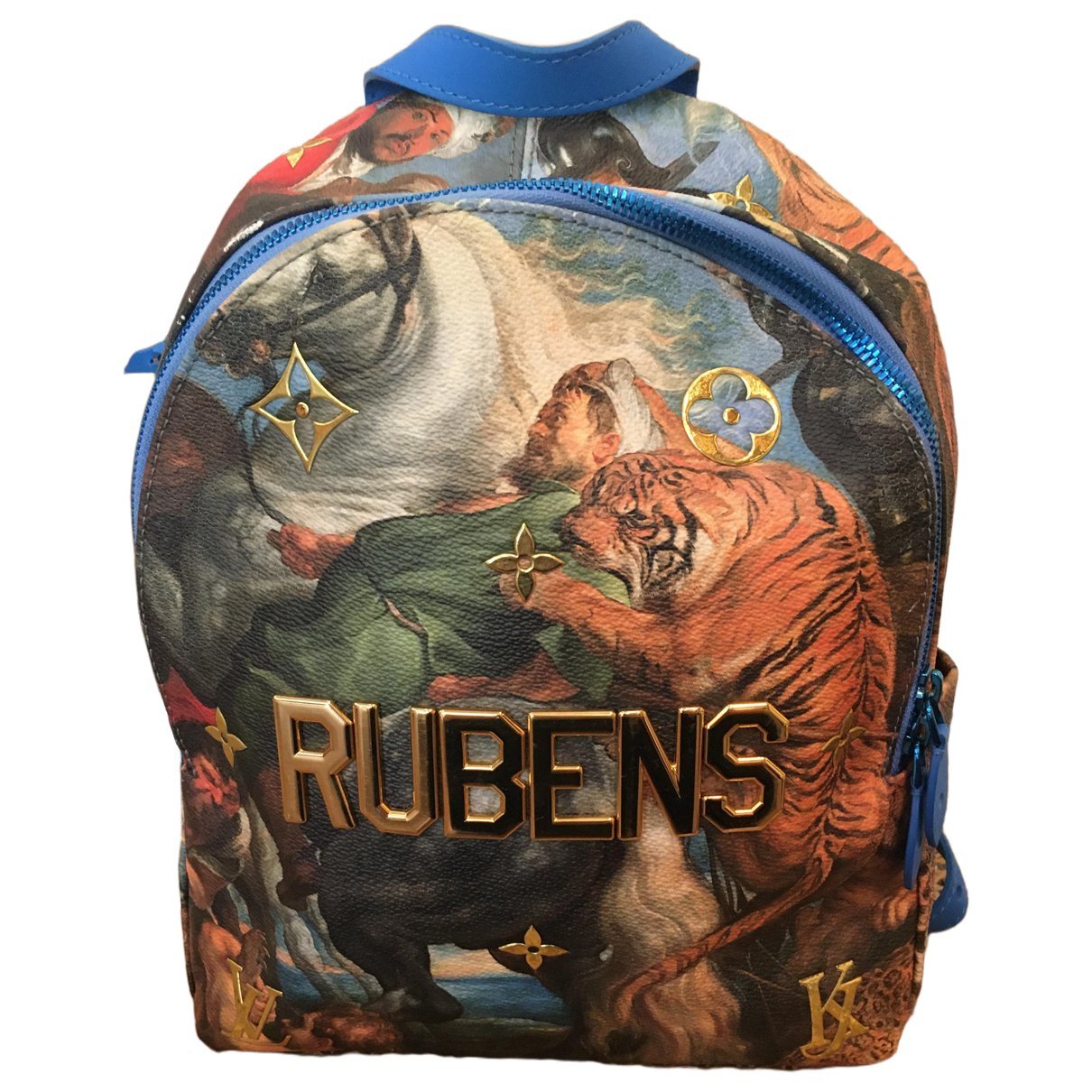 Leather backpack