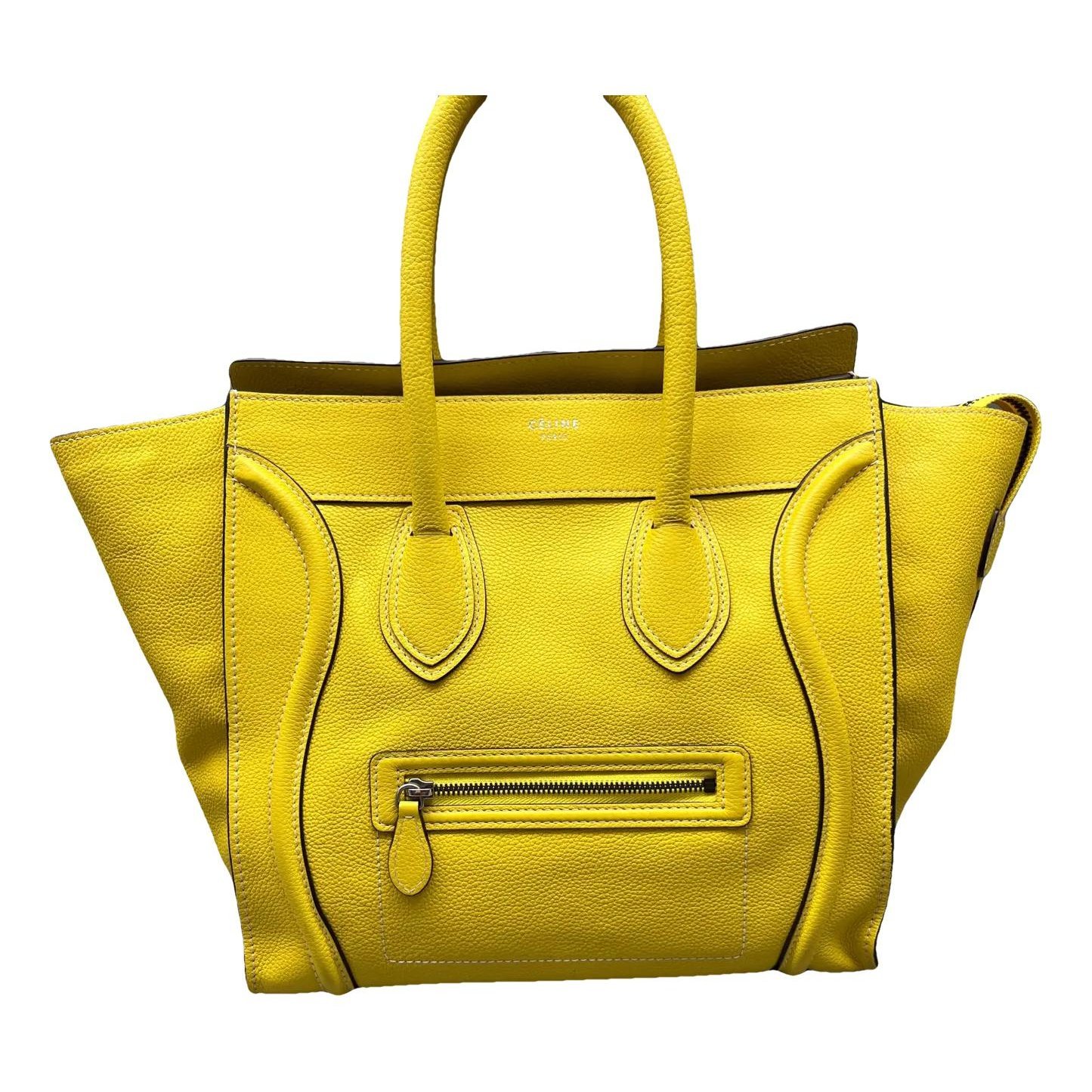 Luggage leather handbag