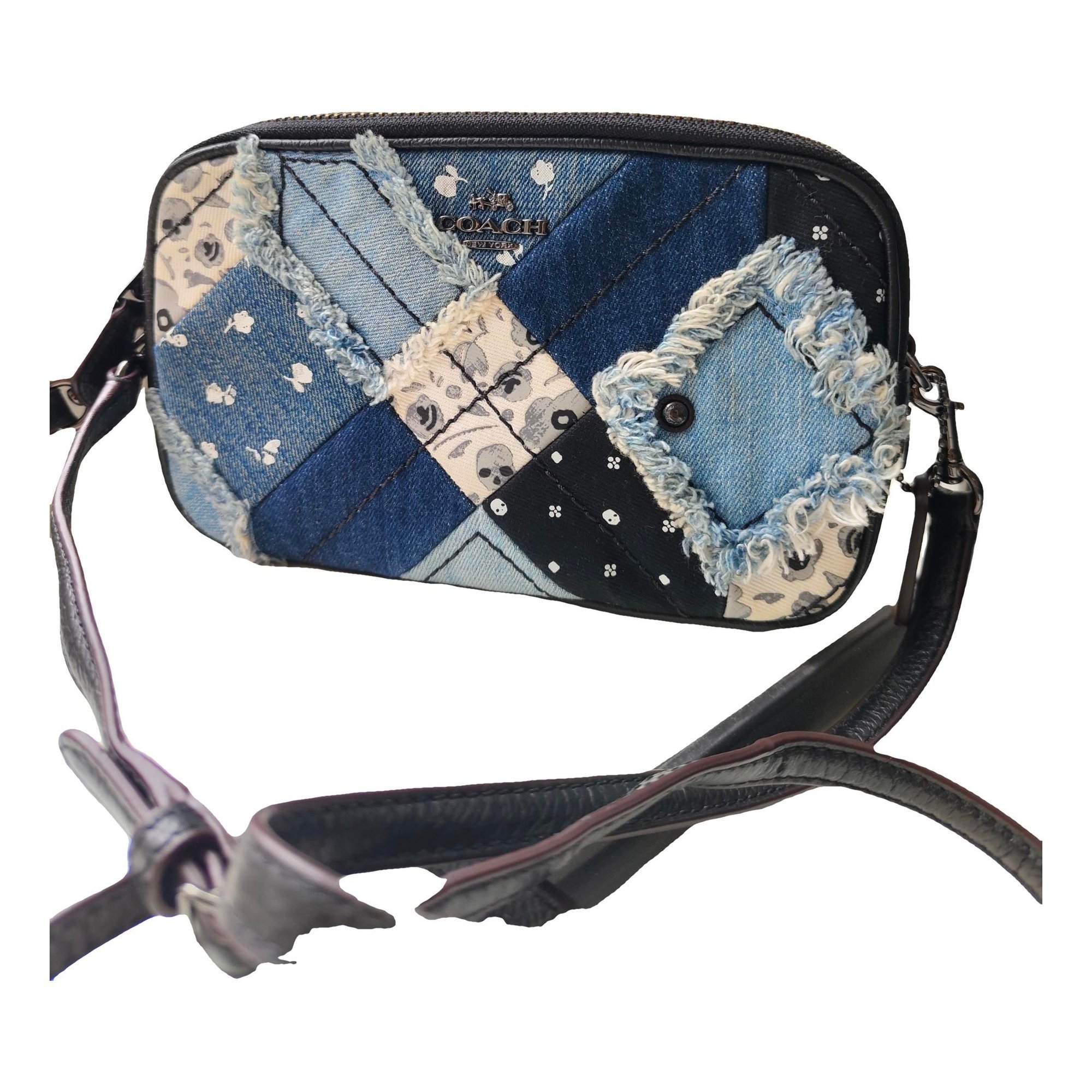 Leather crossbody bag