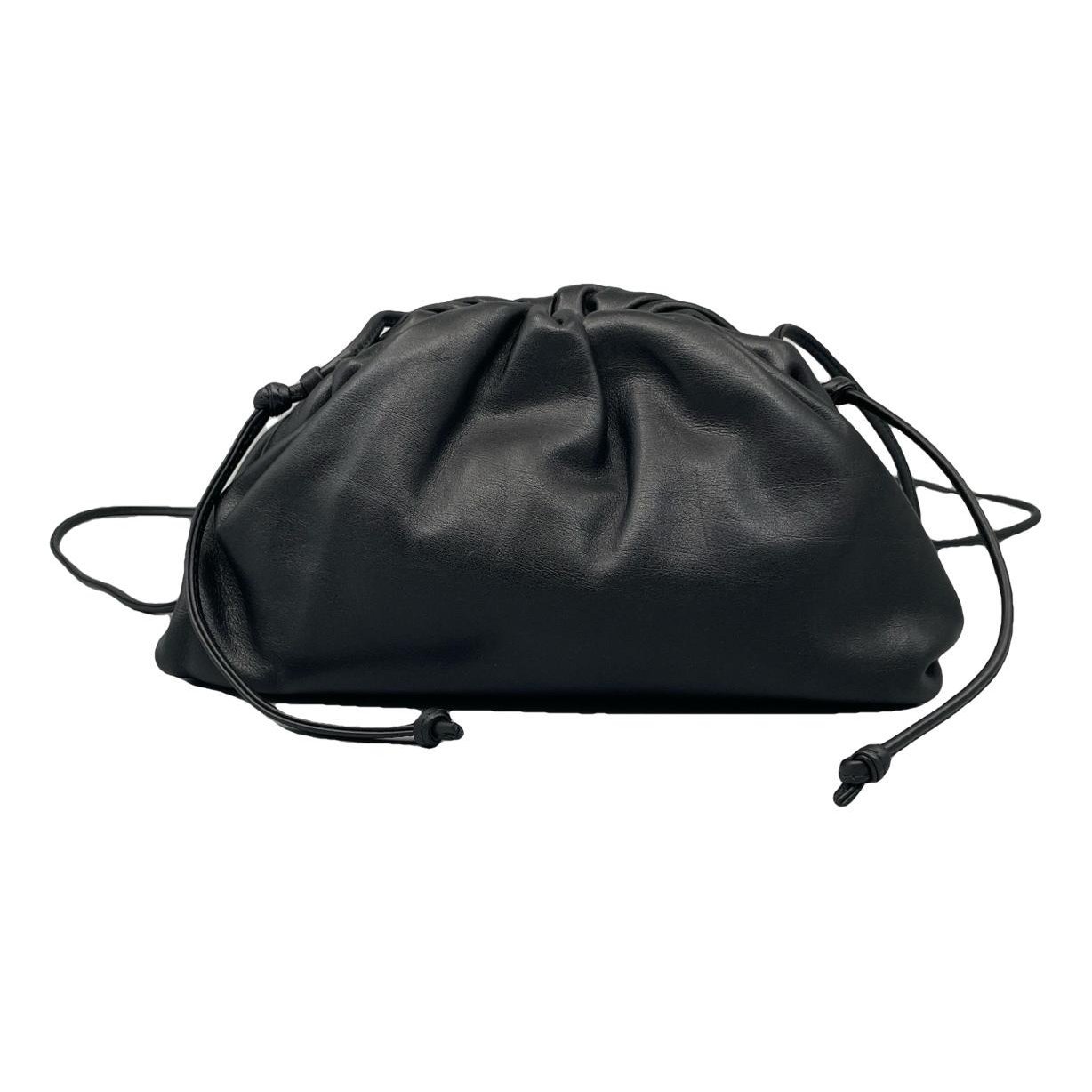 Pouch leather handbag
