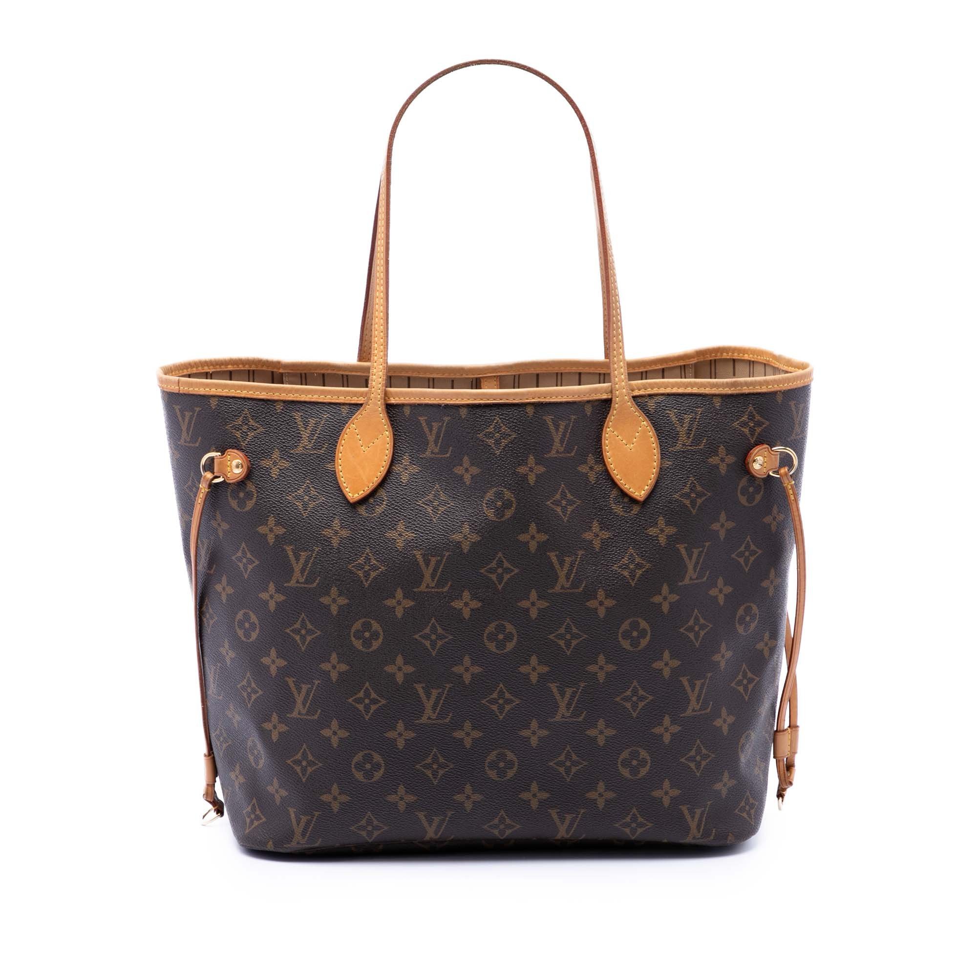 Neverfull leather handbag