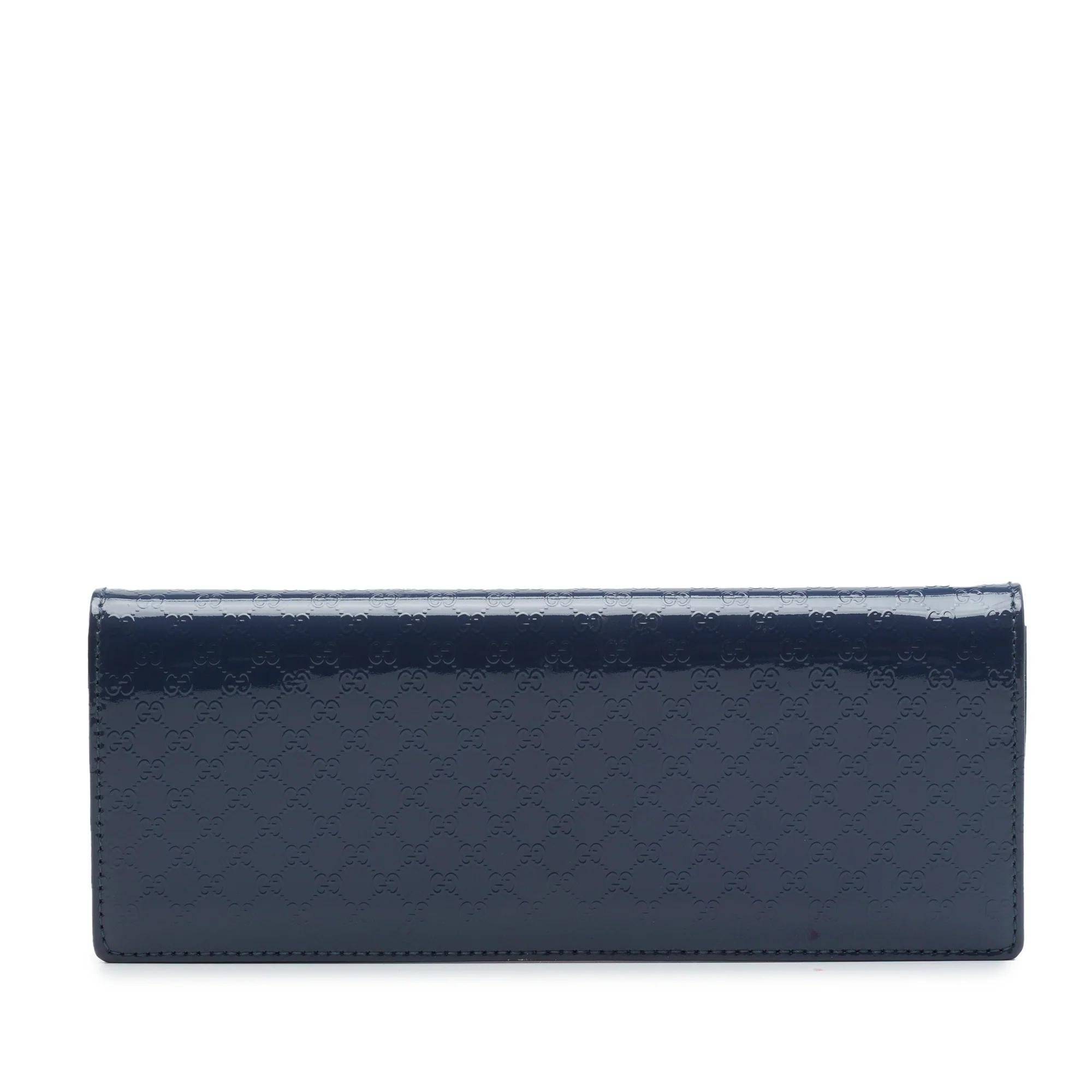Broadway patent leather handbag