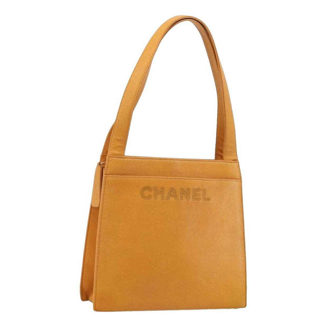 Leather tote