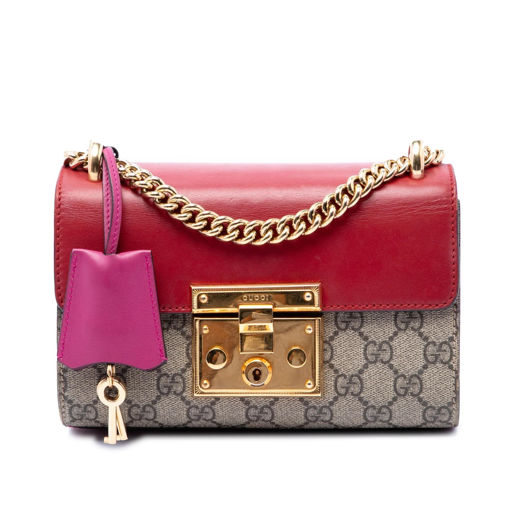 Padlock cloth crossbody bag