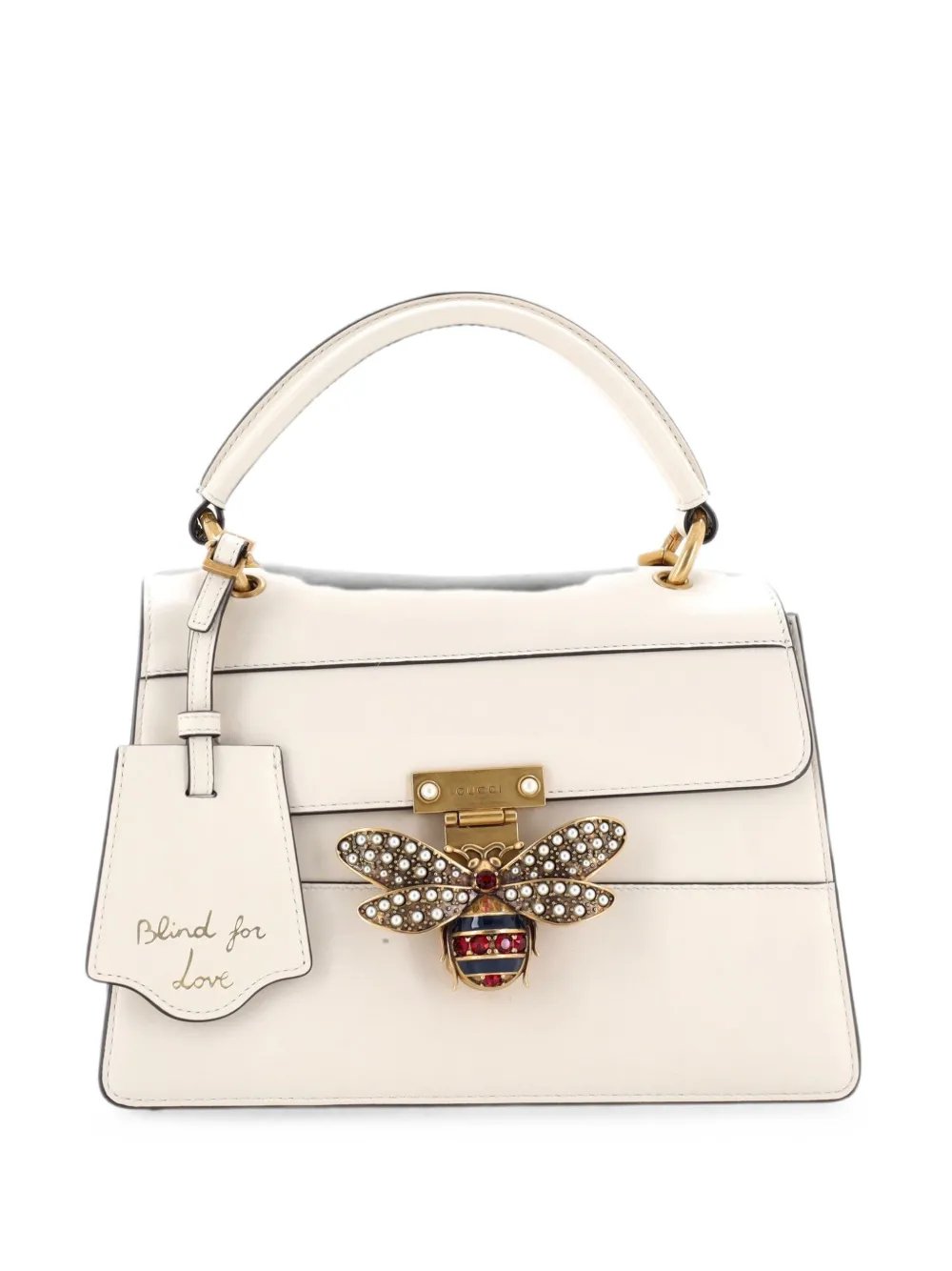 Queen Margaret Top Handle Bag Leather Small satchel