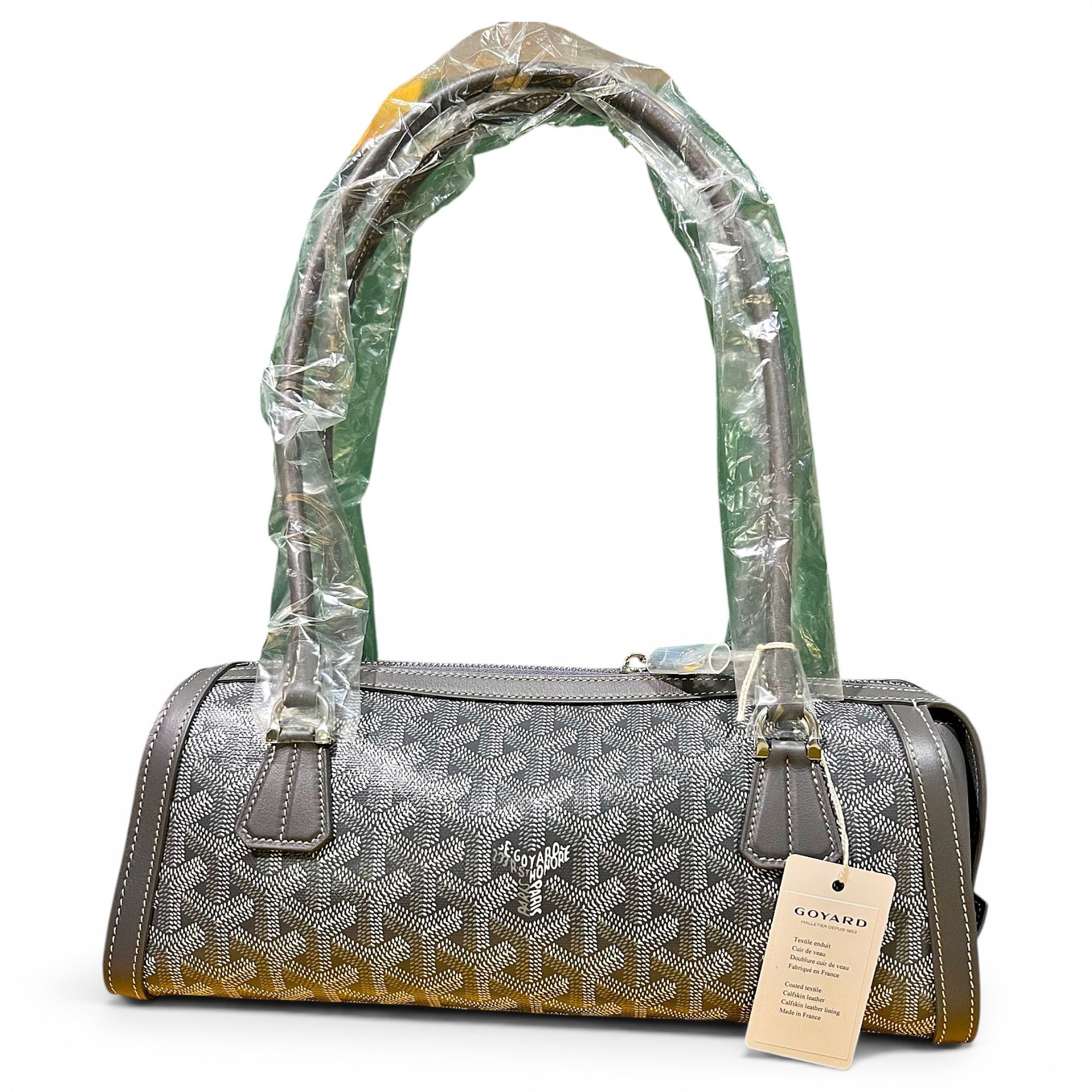 Goyard Croisière leather bowling bag
