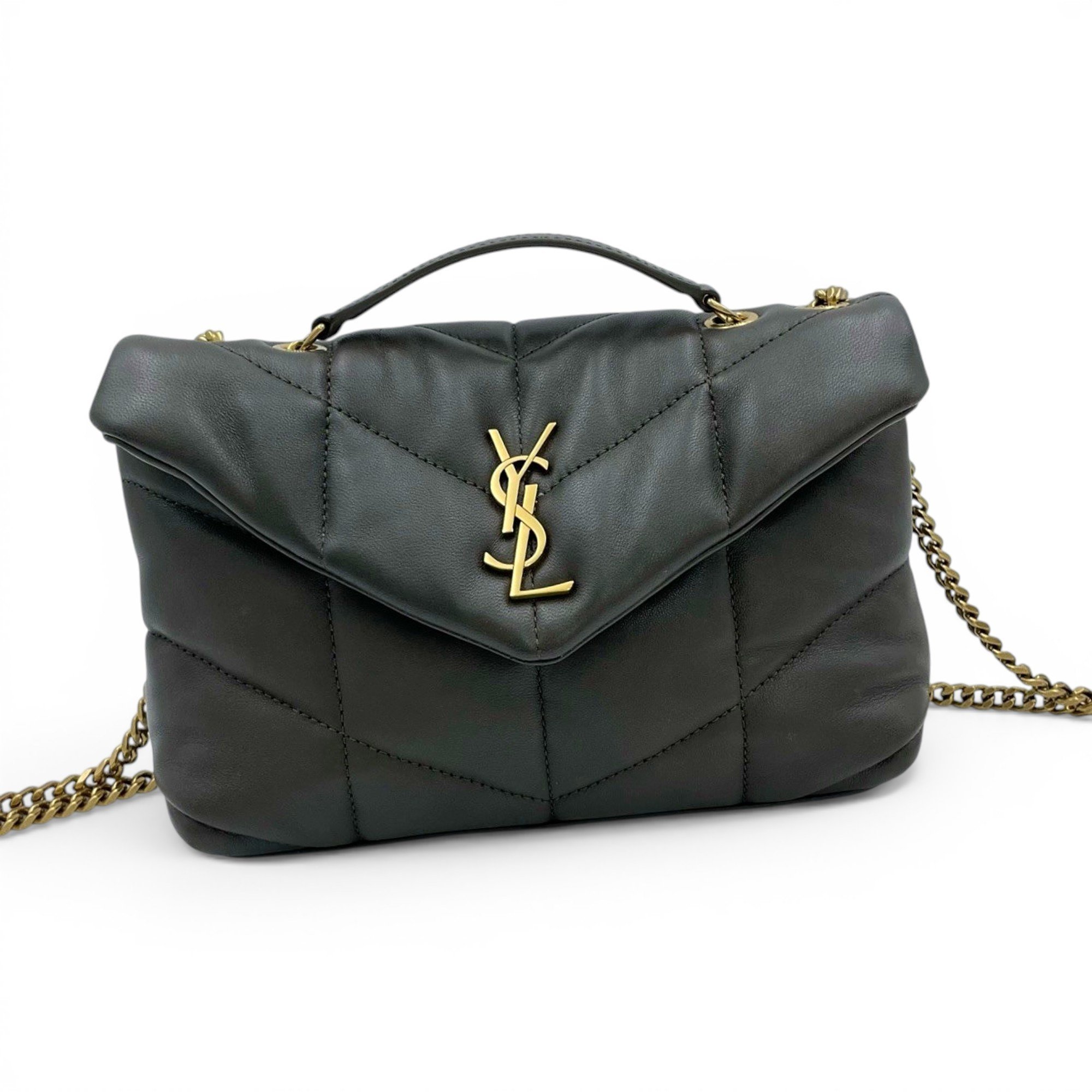 Loulou Puffer leather handbag