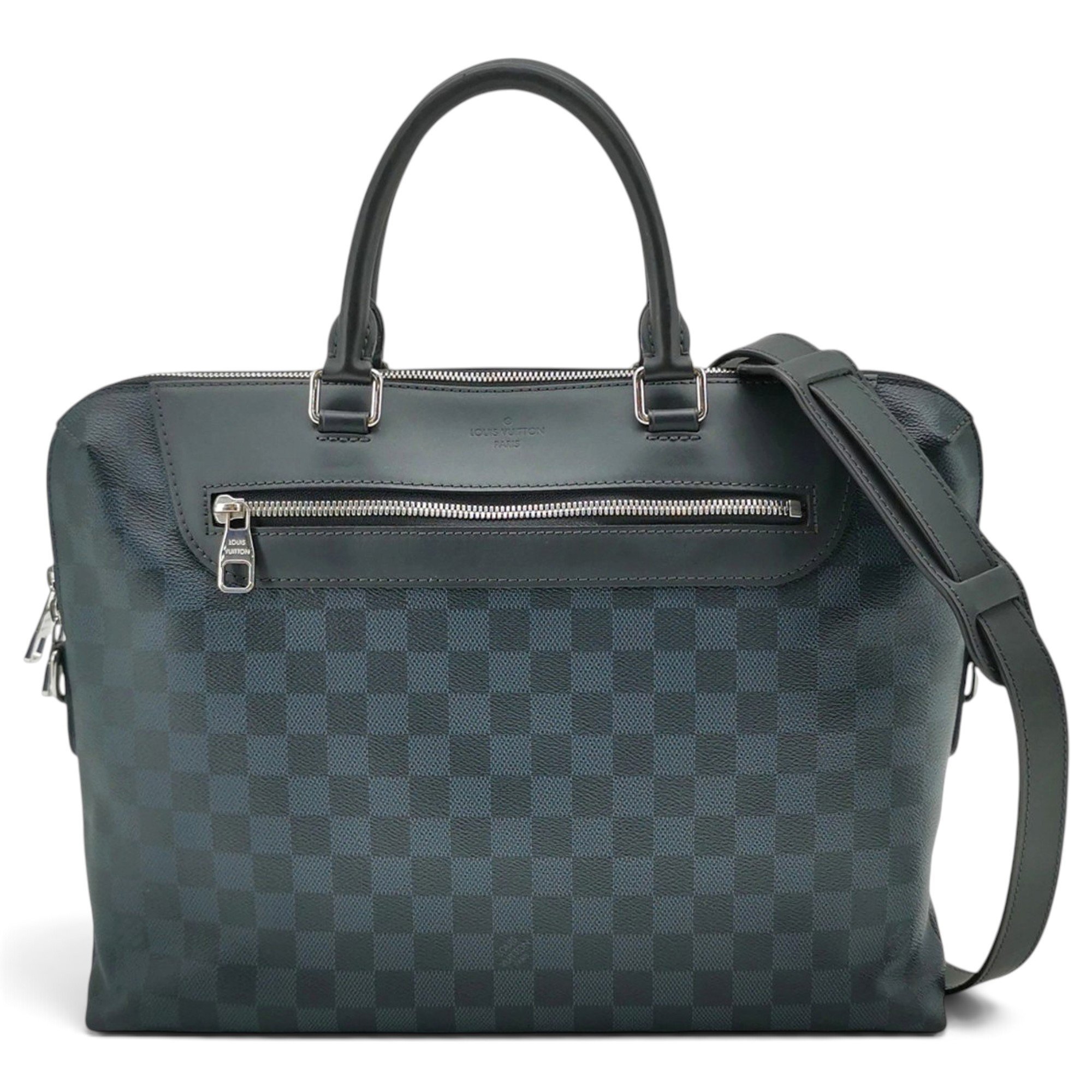 Porte Documents Voyage leather handbag