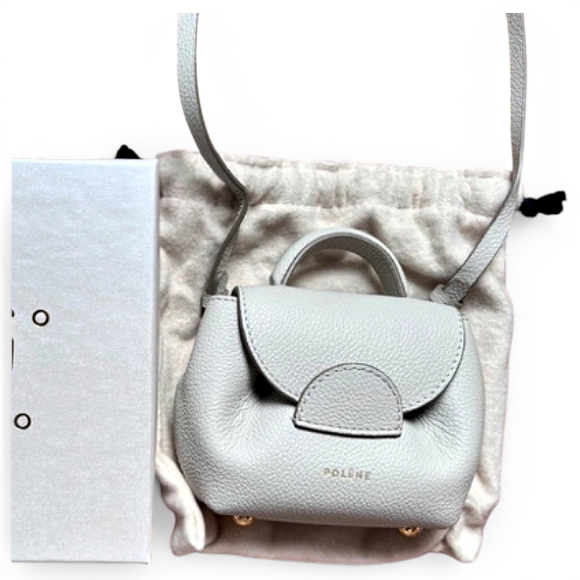 Polene Numéro un mini leather mini bag
