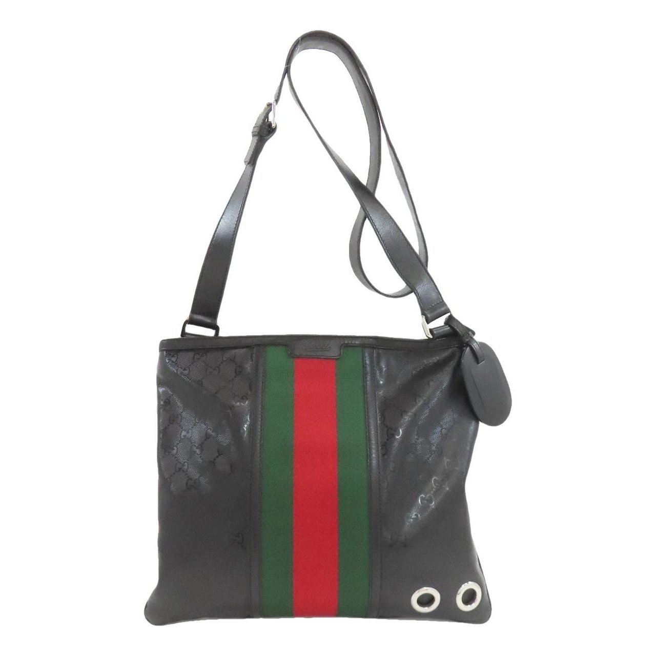 Vinyl handbag