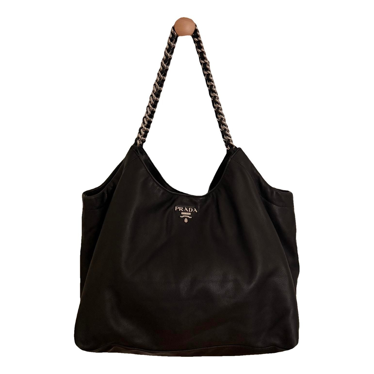 Leather handbag
