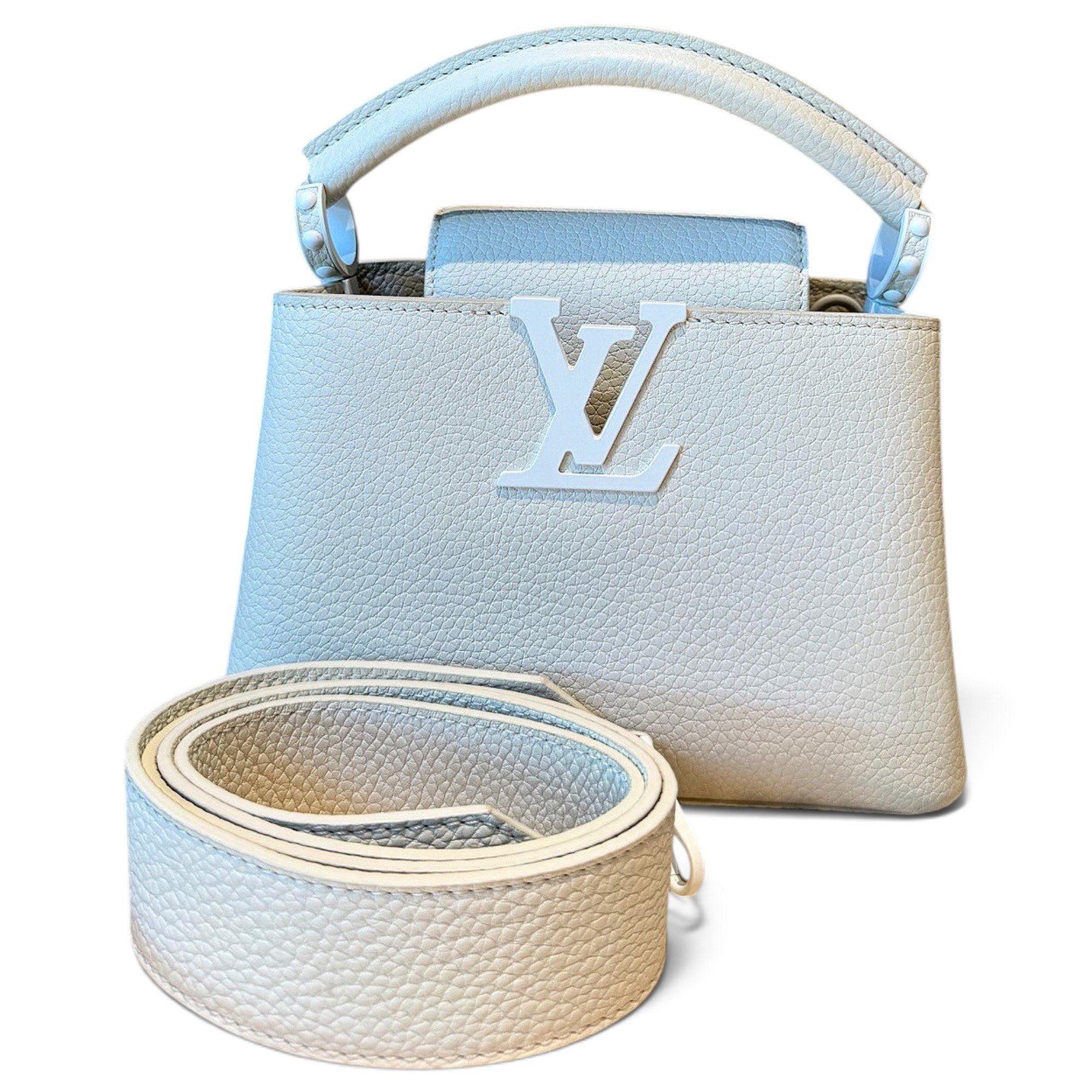 Capucines leather handbag