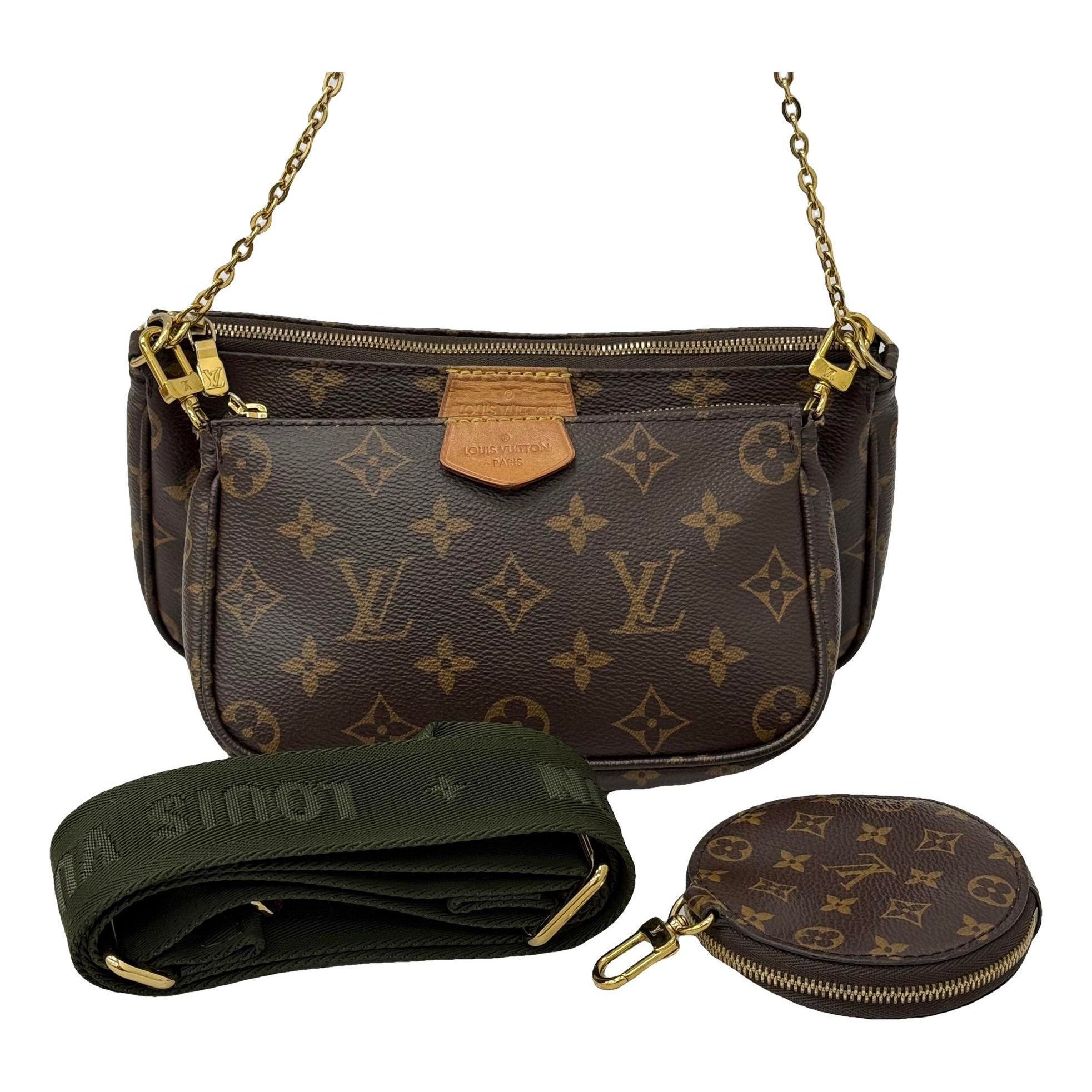 Multi Pochette Accessoires leather handbag