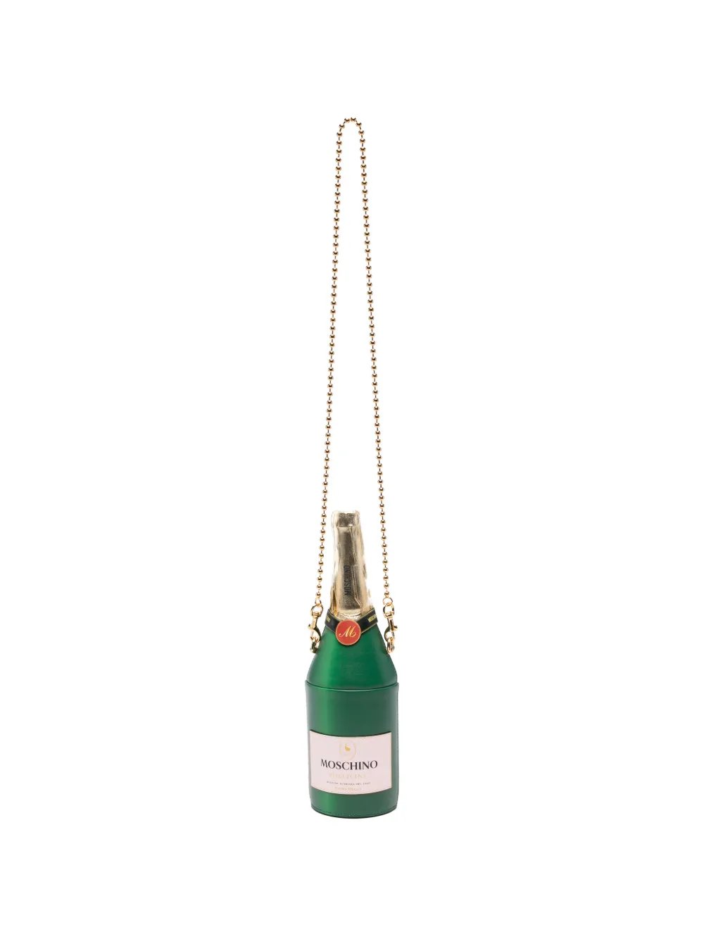 Moschino Champagne Bottle cross body bag