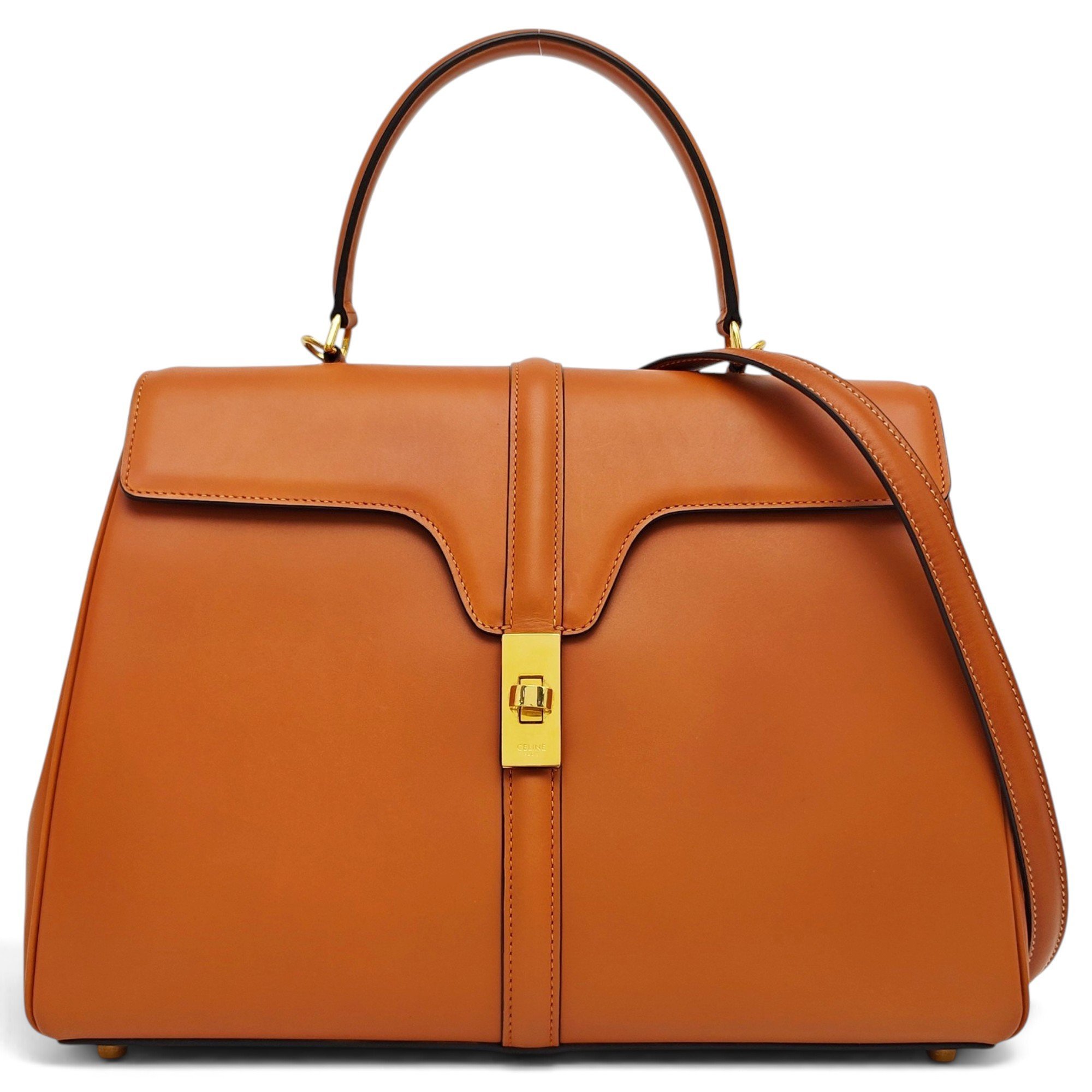 Sac 16 leather handbag