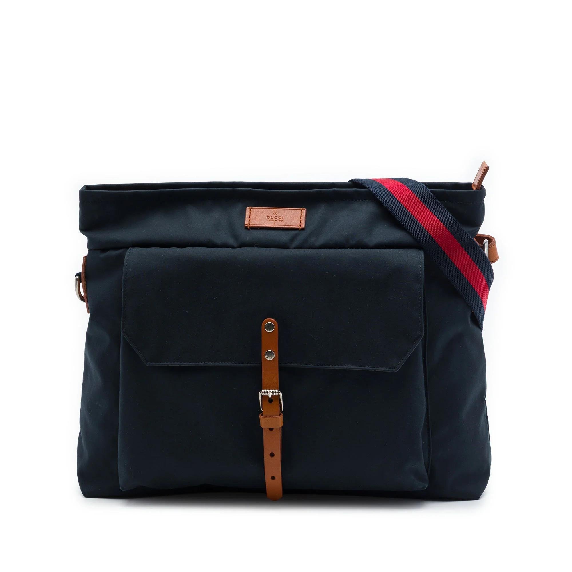 Gucci B cloth crossbody bag