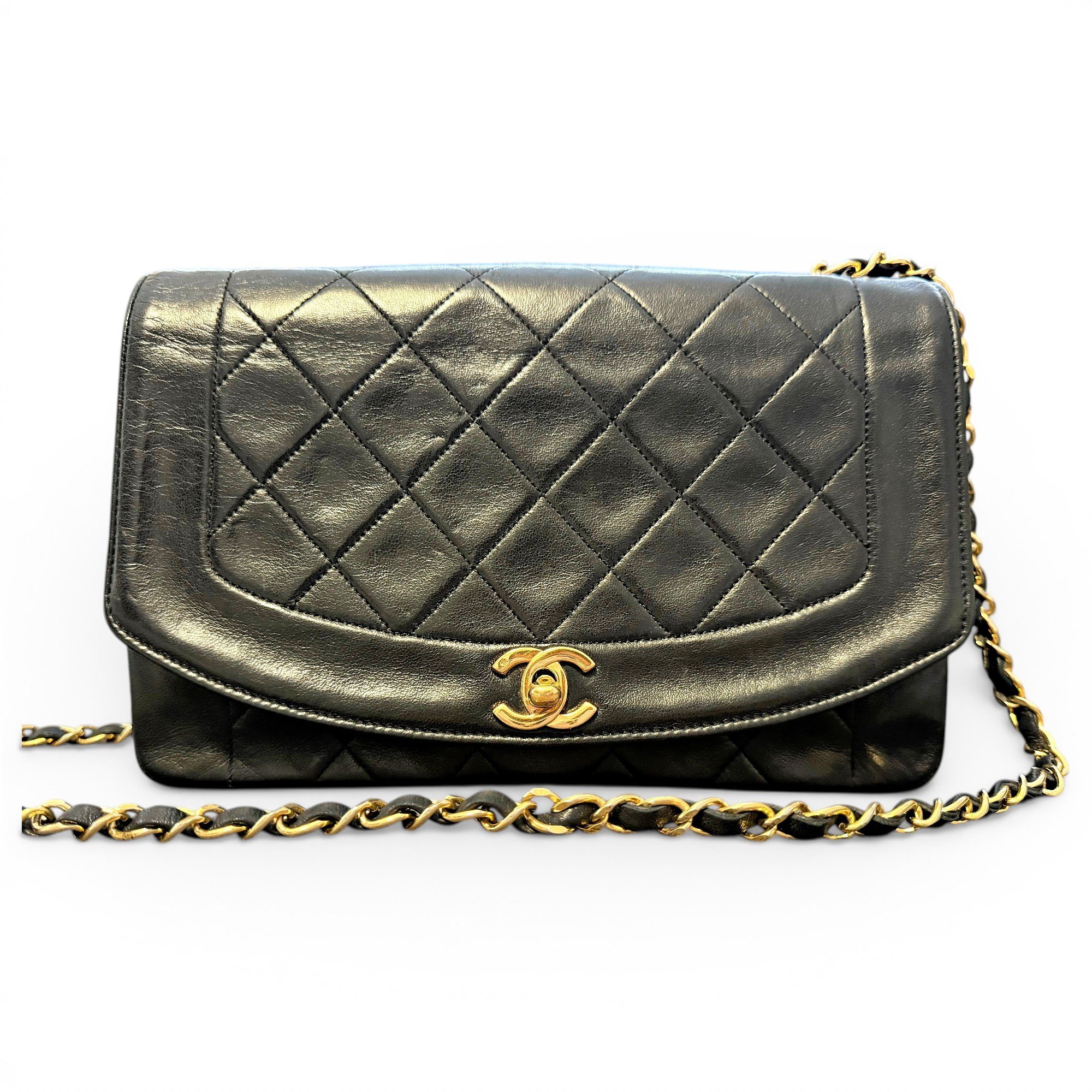 Diana leather crossbody bag