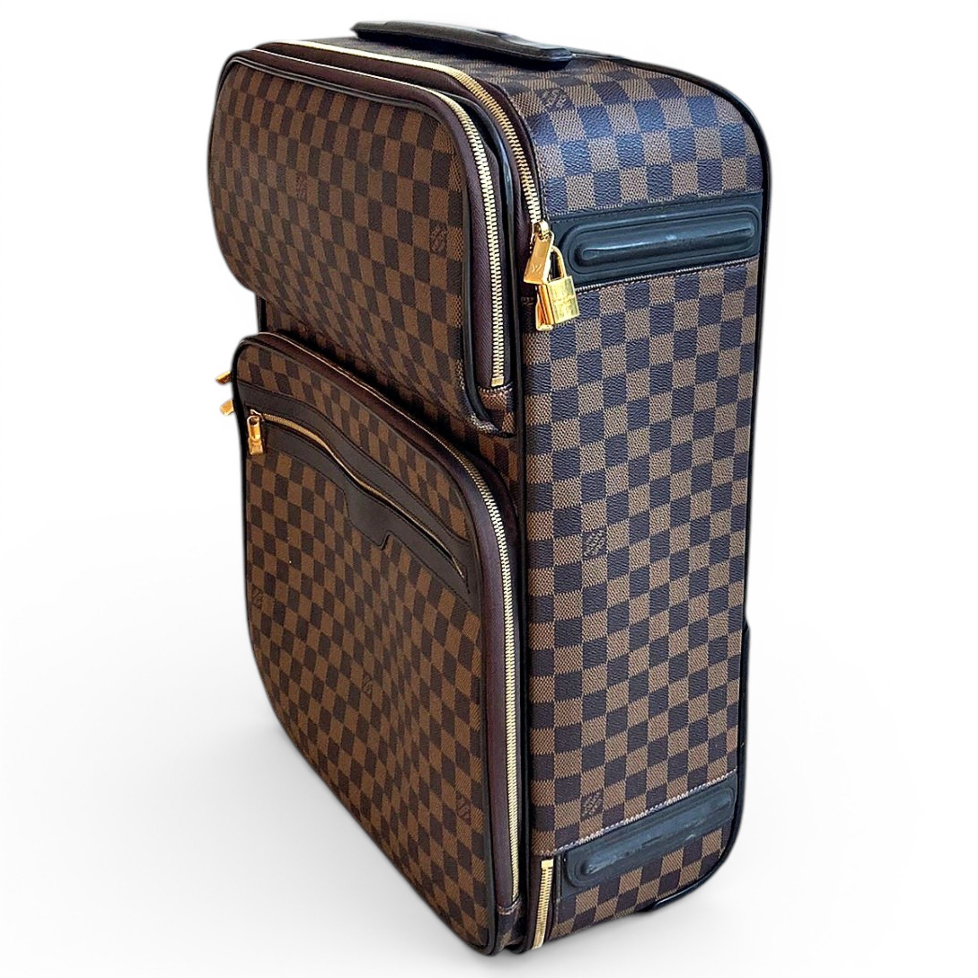 Pegase leather travel bag
