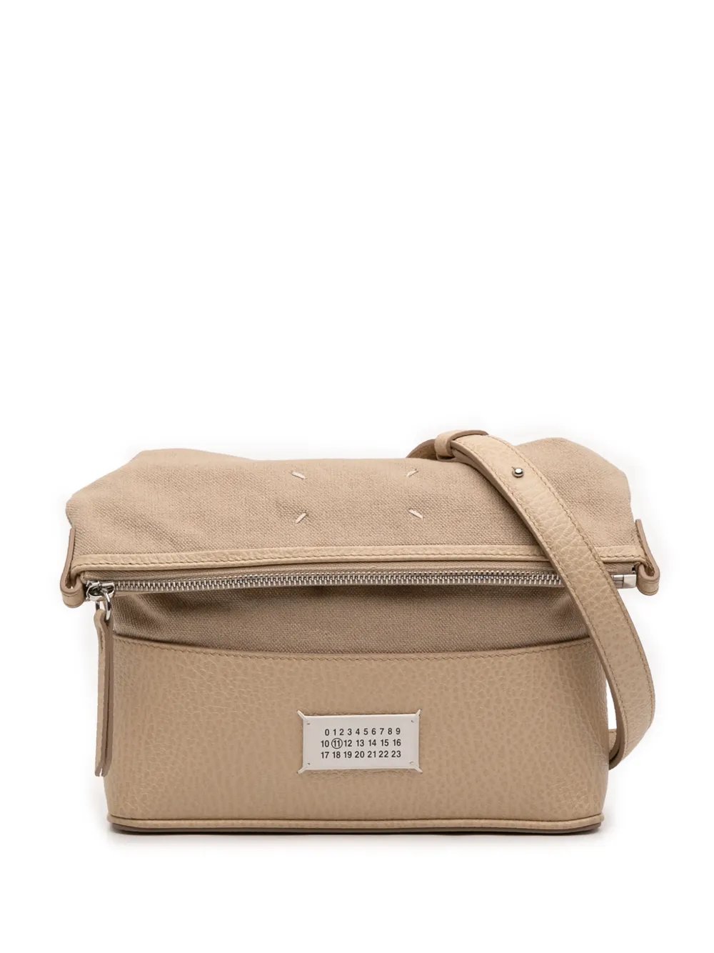 2015-2026 Small Canvas and Grained Calfskin 5AC Foldable crossbody bag