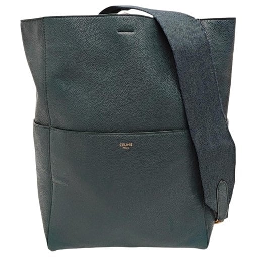 Seau Sangle leather handbag
