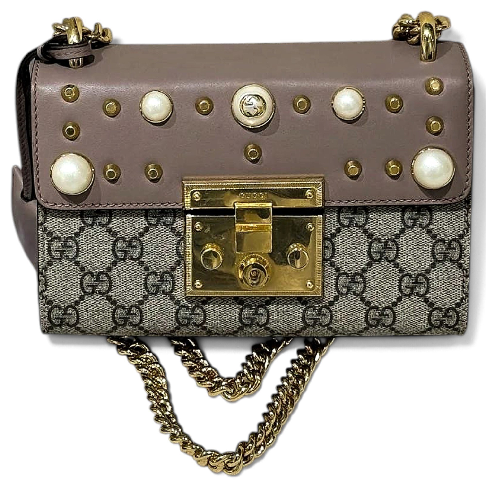 Padlock cloth handbag