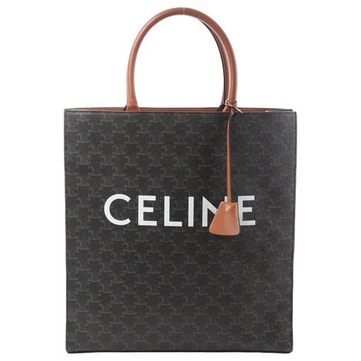 Cabas leather handbag
