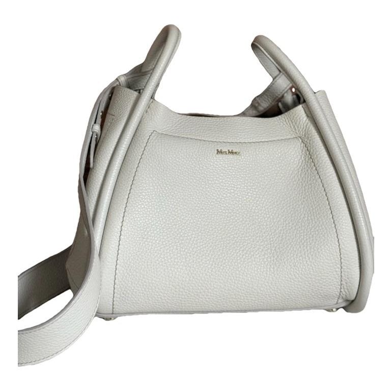 Marine leather handbag