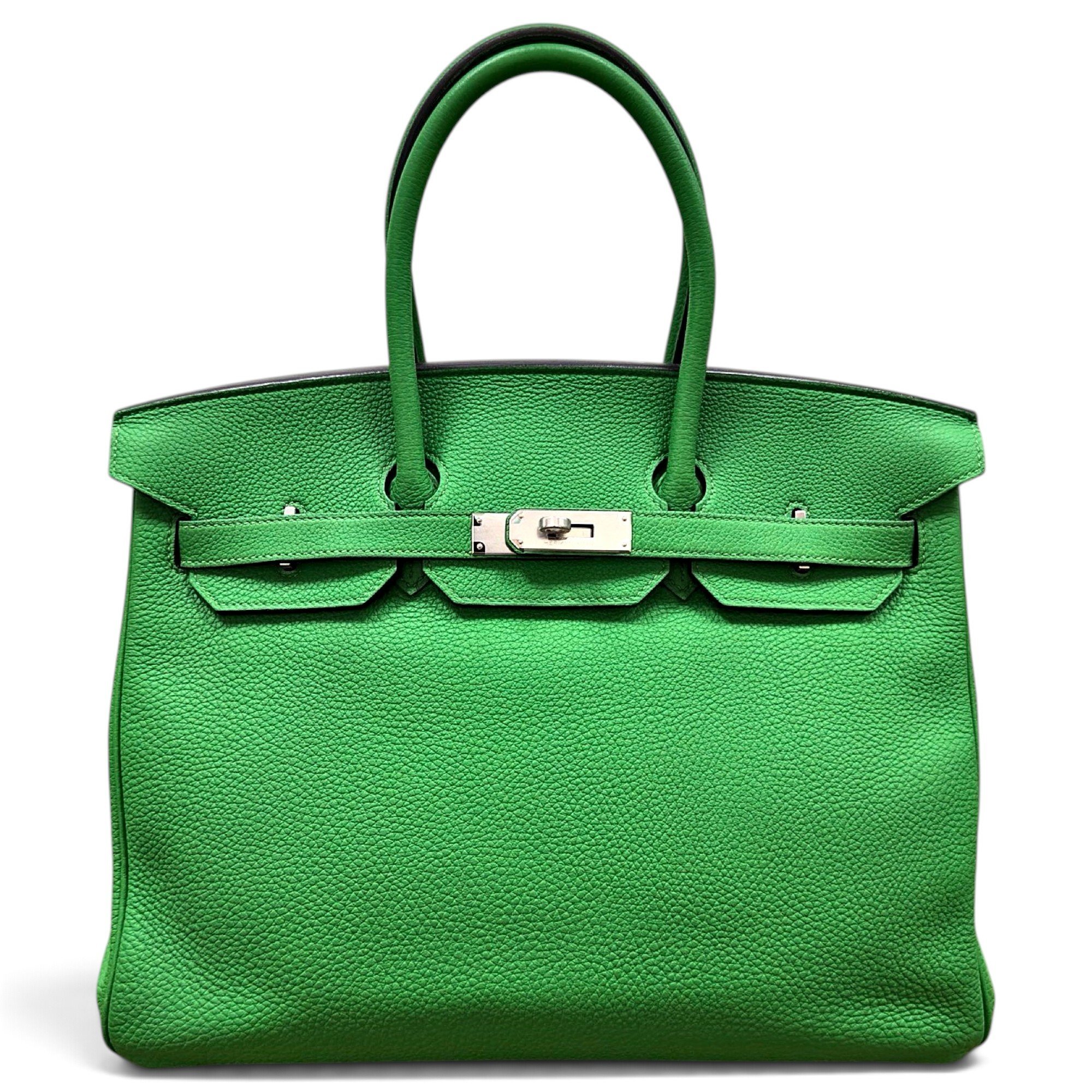 Birkin 35 leather handbag