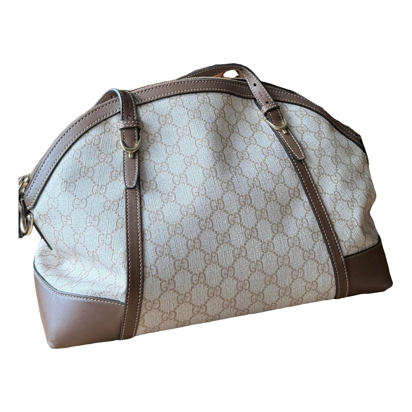 Ophidia GG Supreme patent leather handbag