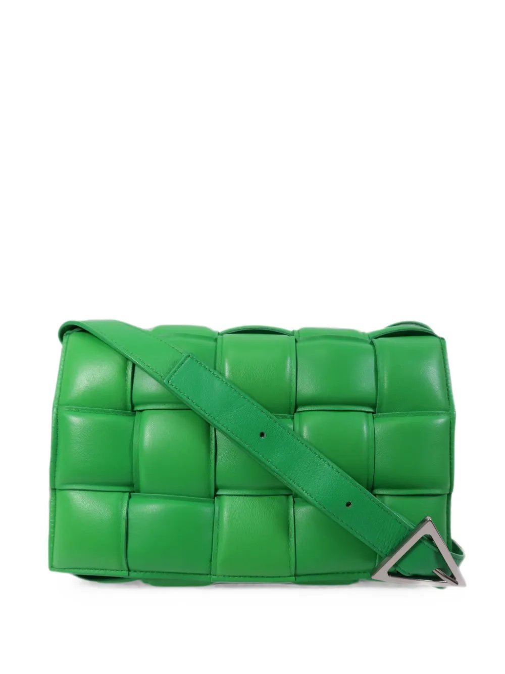 Cassette padded shoulder bag