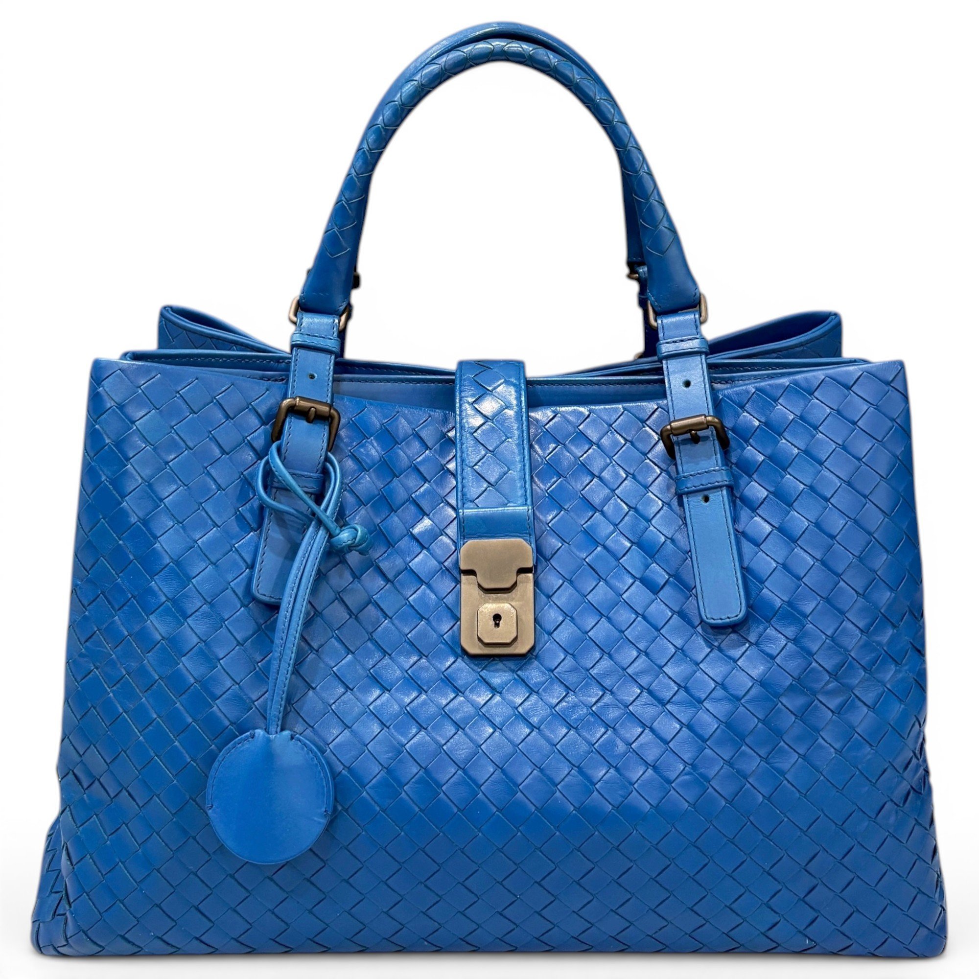 Roma pony-style calfskin tote
