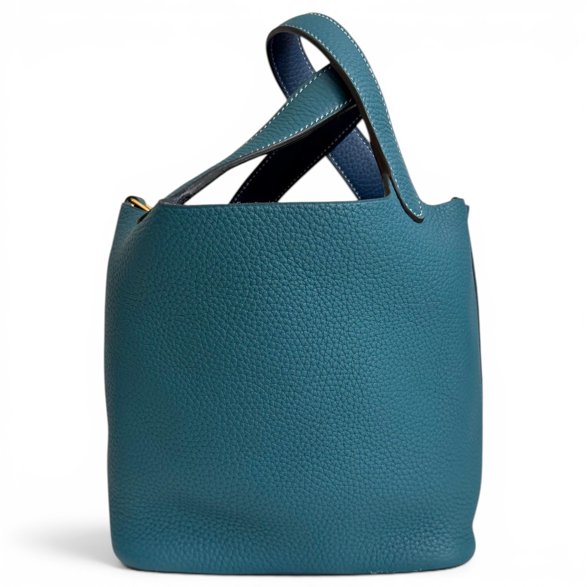 Picotin leather handbag