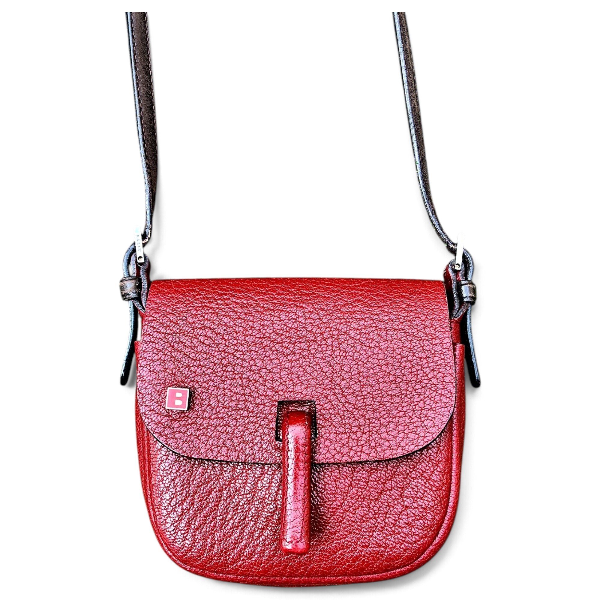 Leather crossbody bag