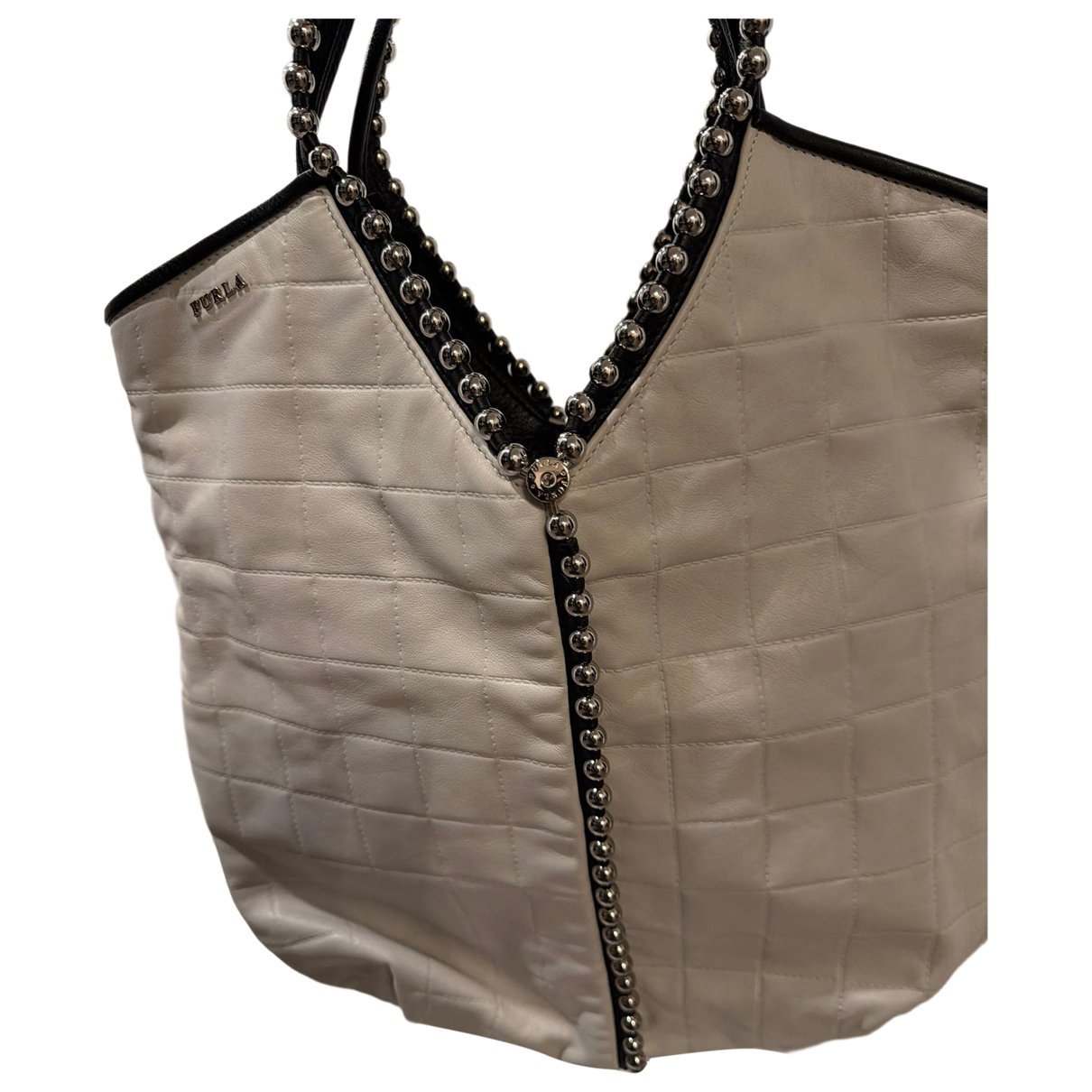 Leather tote