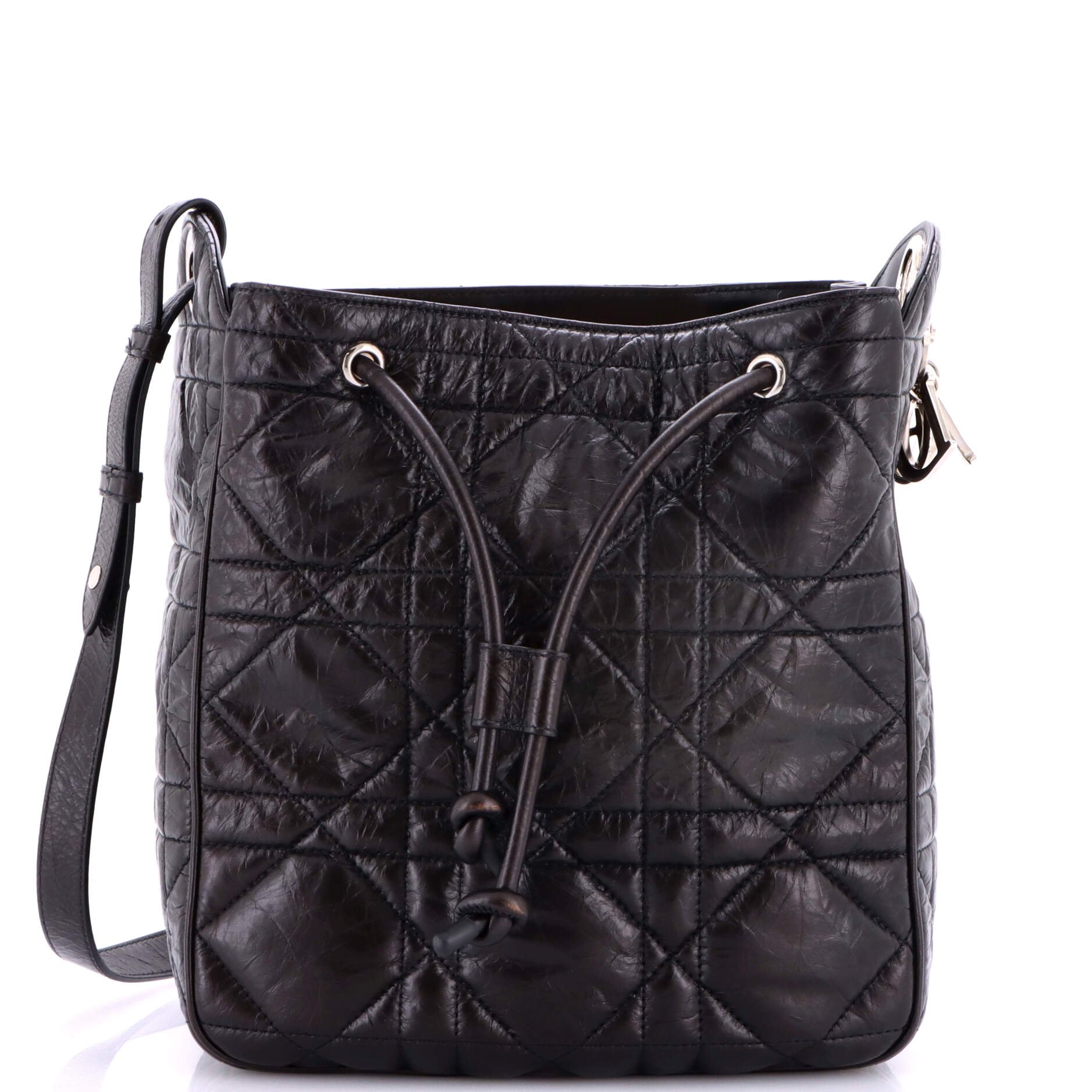 D-Motion Bag Cannage Quilted Leather Medium