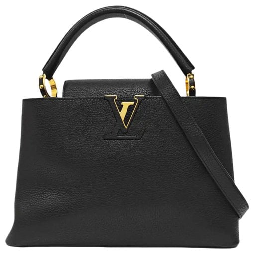 Capucines leather handbag