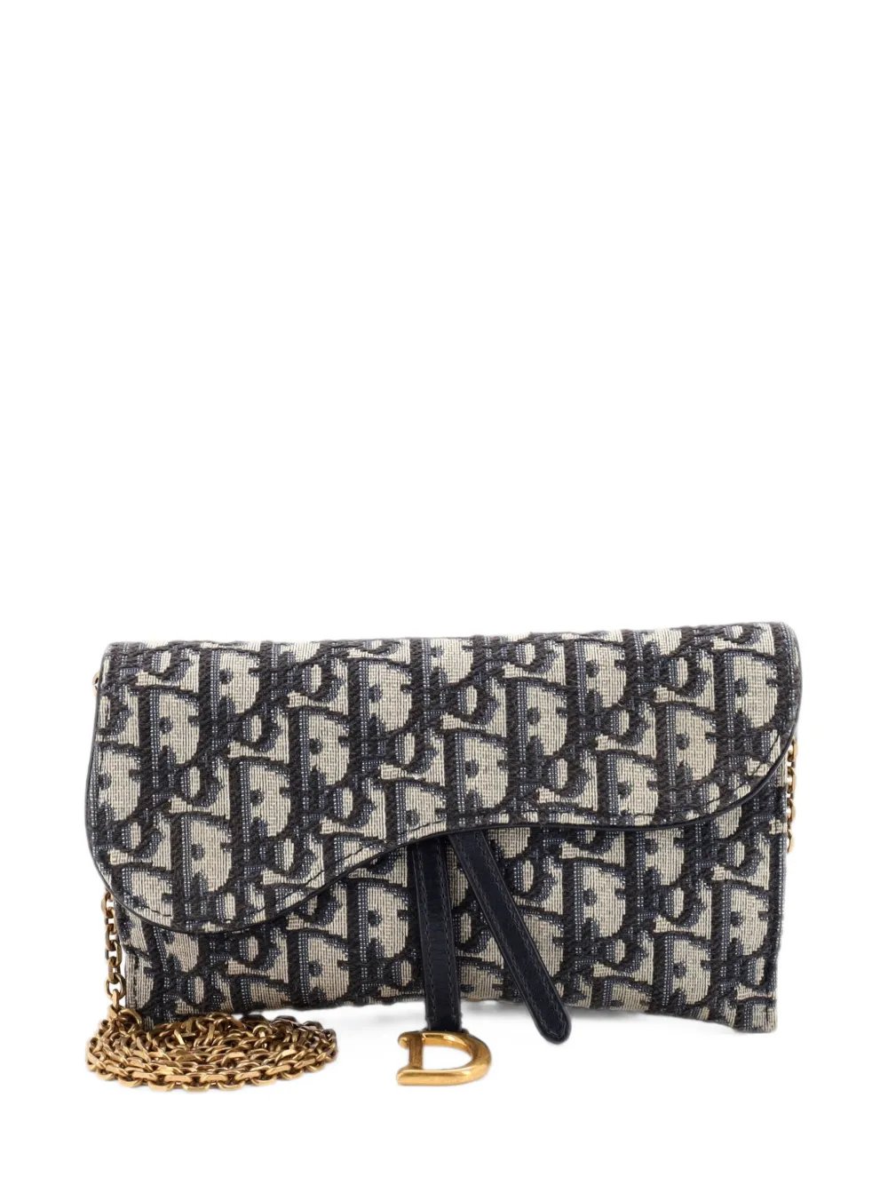 Saddle Chain Wallet Oblique Canvas crossbody bag