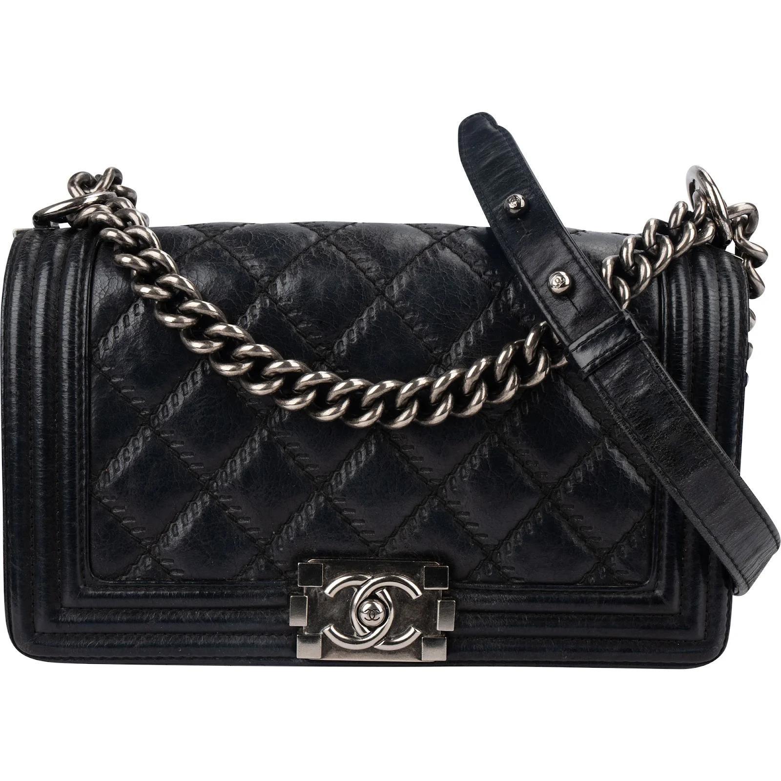 Boy leather crossbody bag