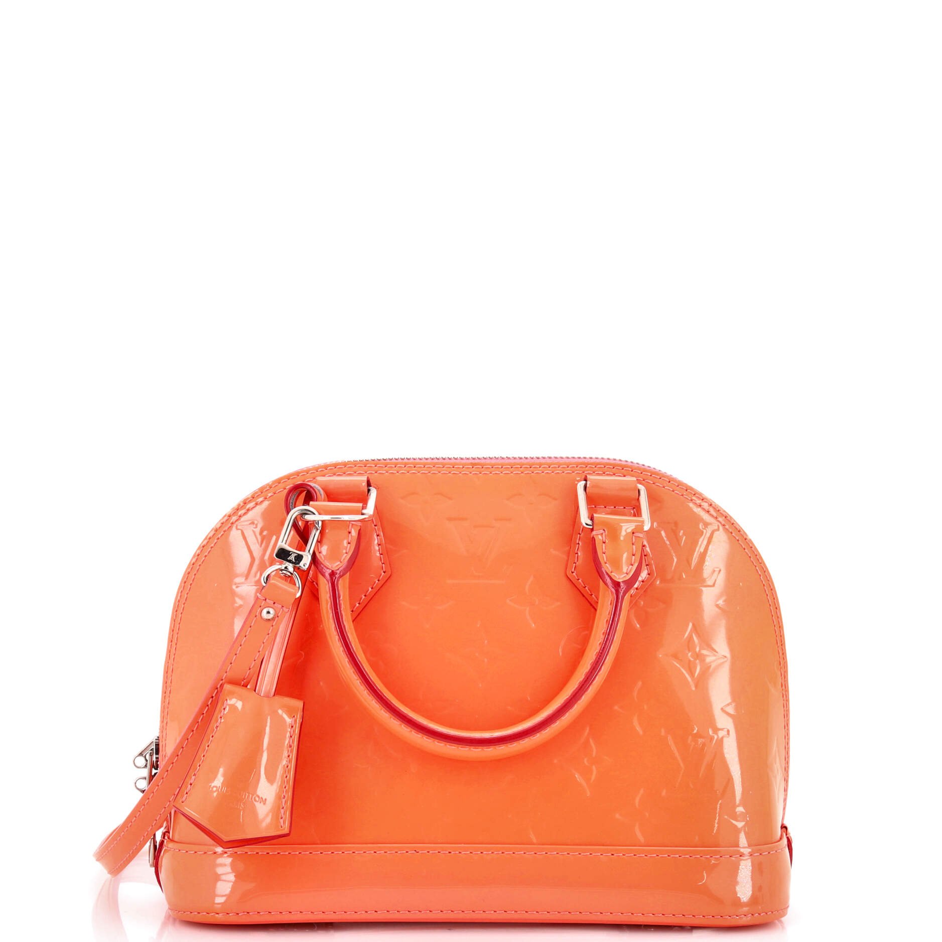 Alma Handbag Monogram Vernis BB