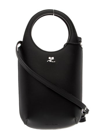 Courreges Leather Top Handle Bag w/ Tags