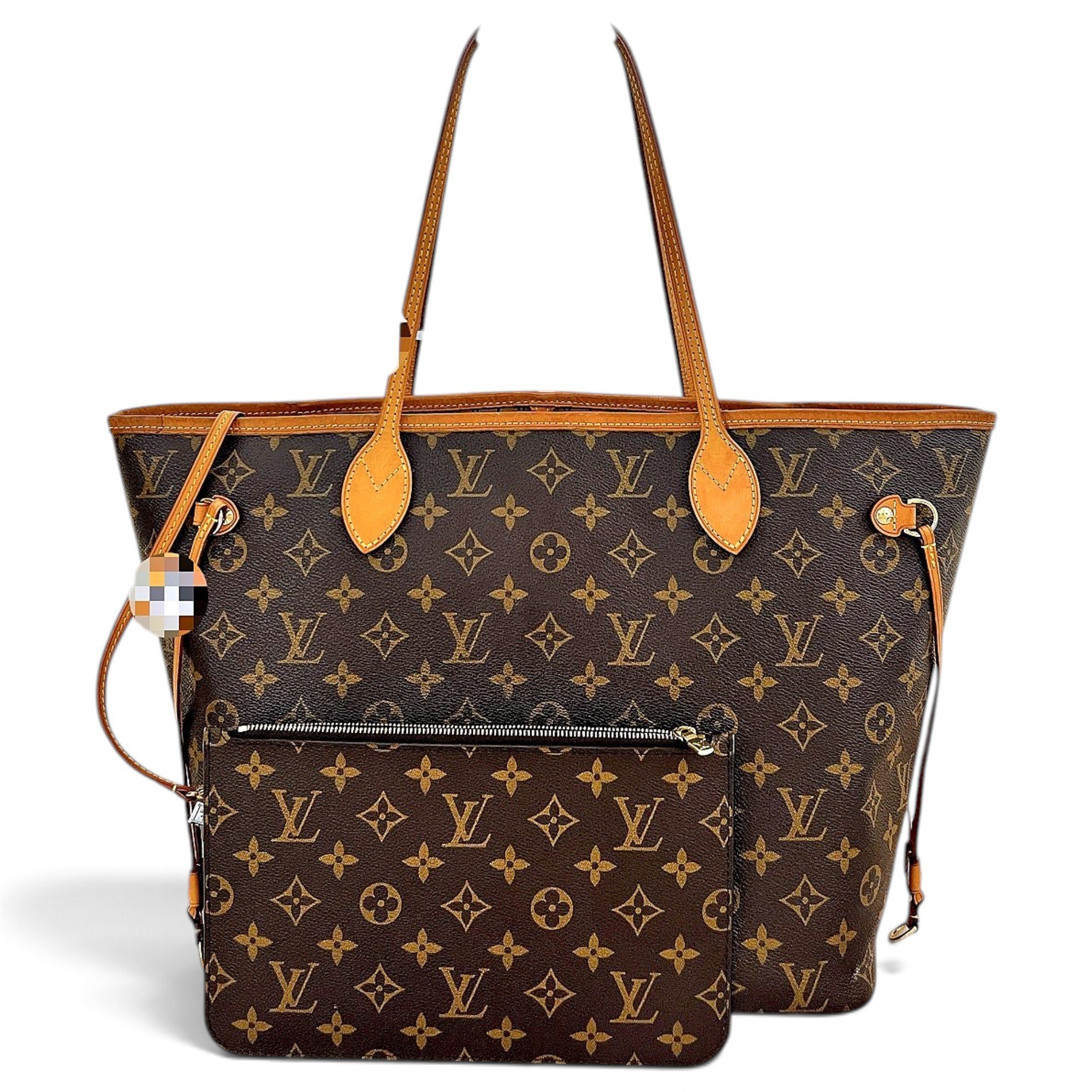 Neverfull leather tote